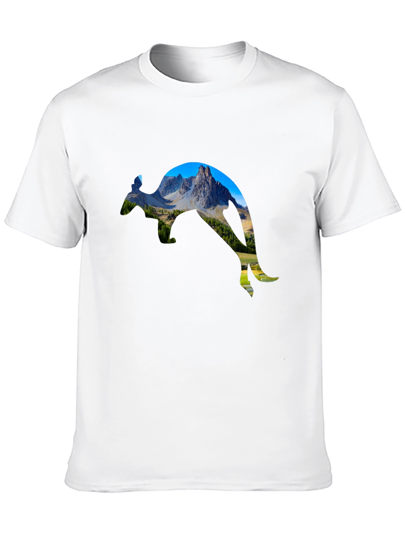Black Mountain Kangaroo Graphic Tee view 10