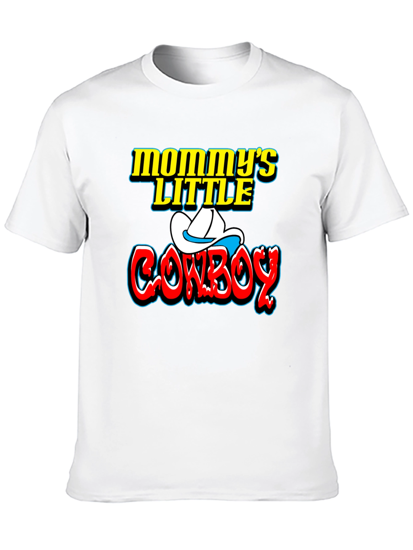 Mommy's Little Cowboy Graphic T-Shirt - 10