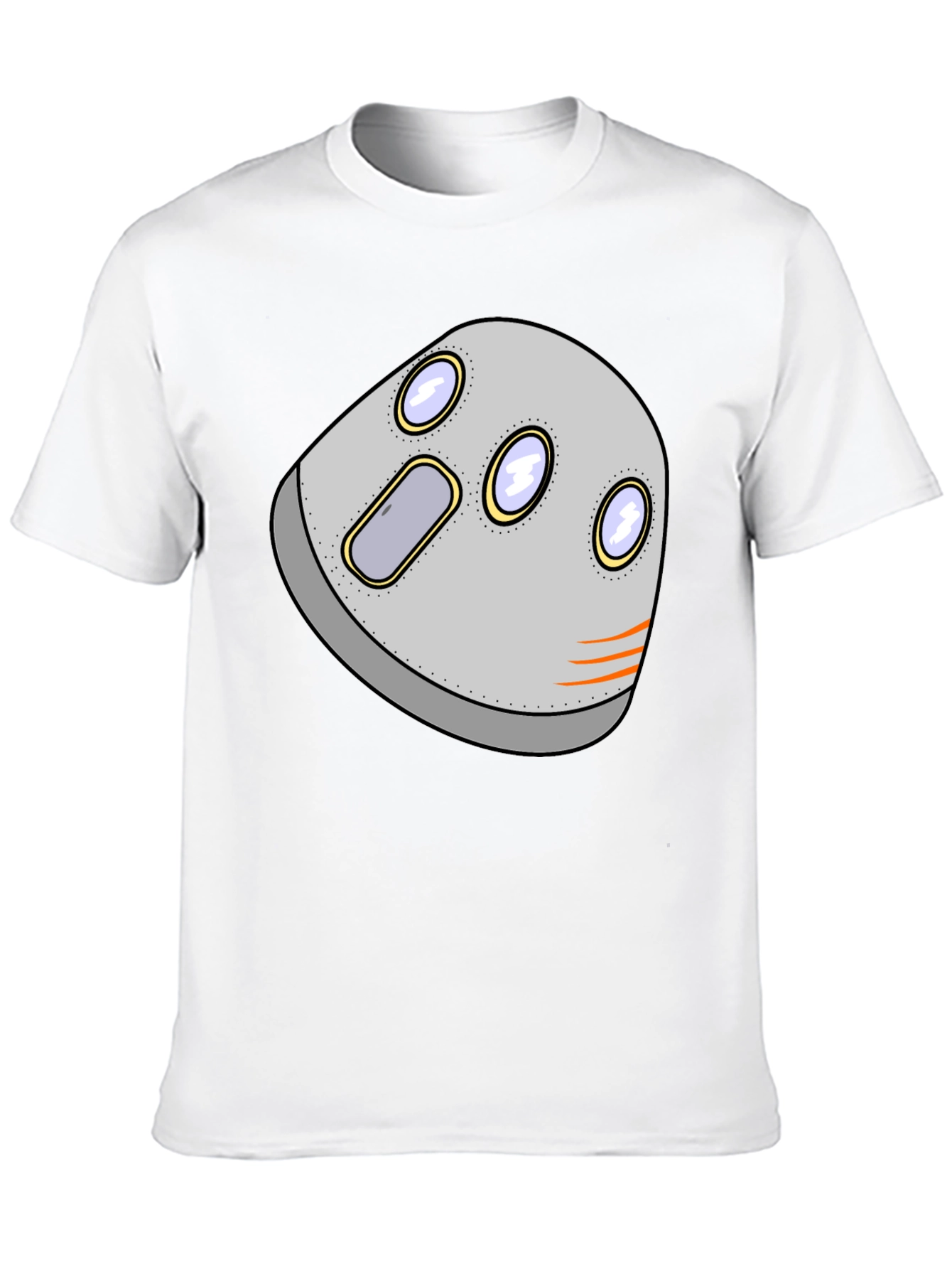 Black Retro Space Capsule Graphic Tee view 10