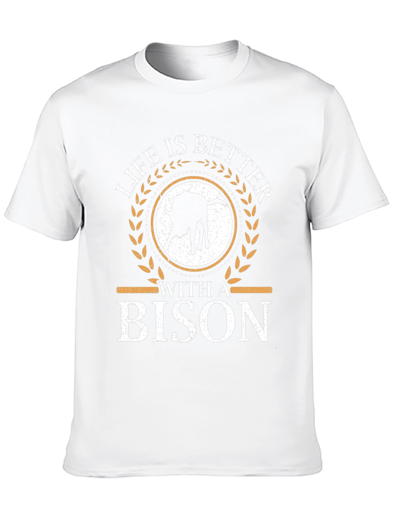 Black Life is Better With a Bison Graphic Tee view 10