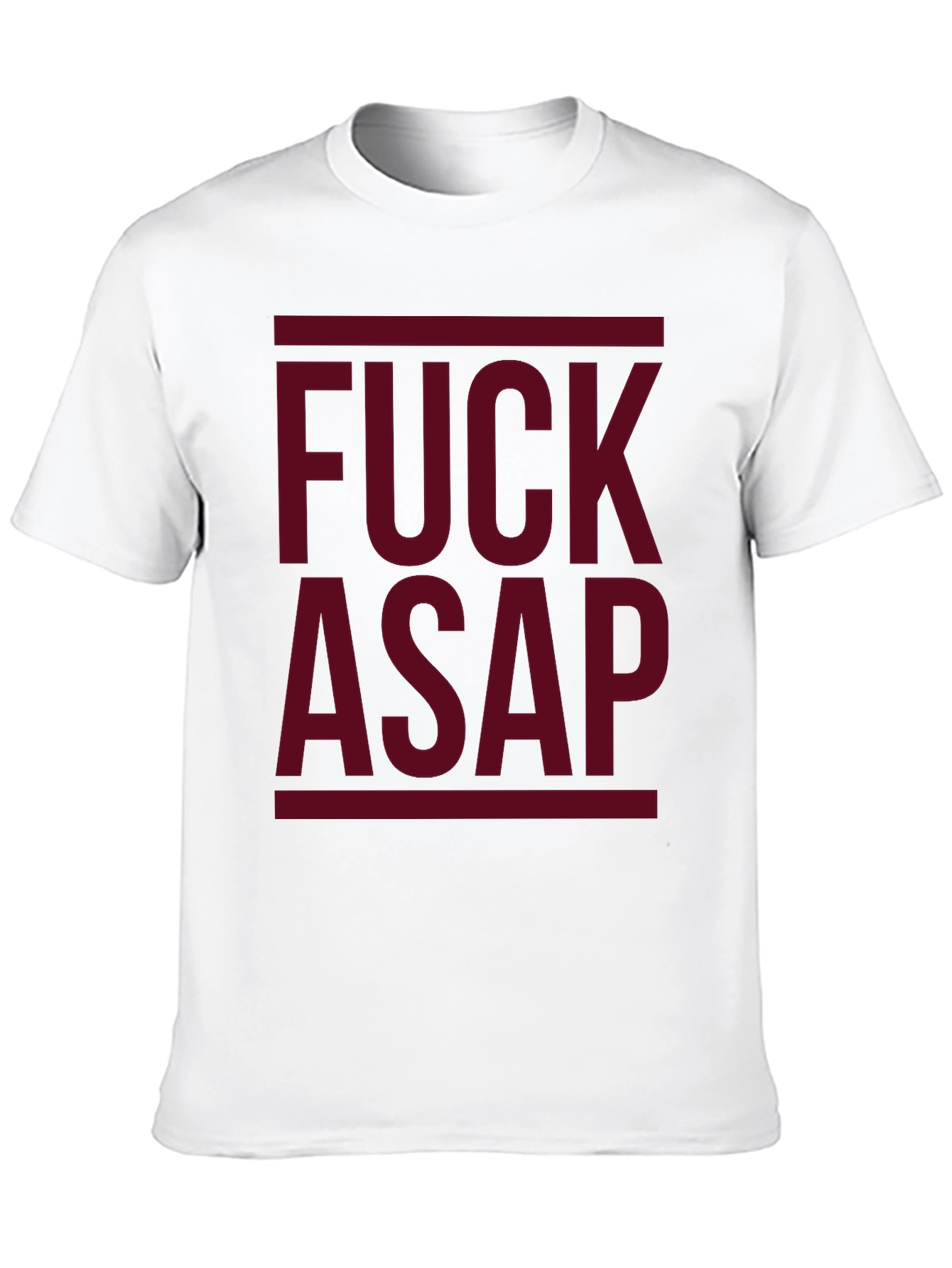 Black F*ck ASAP Graphic T-Shirt - Bold Statement Tee view 10