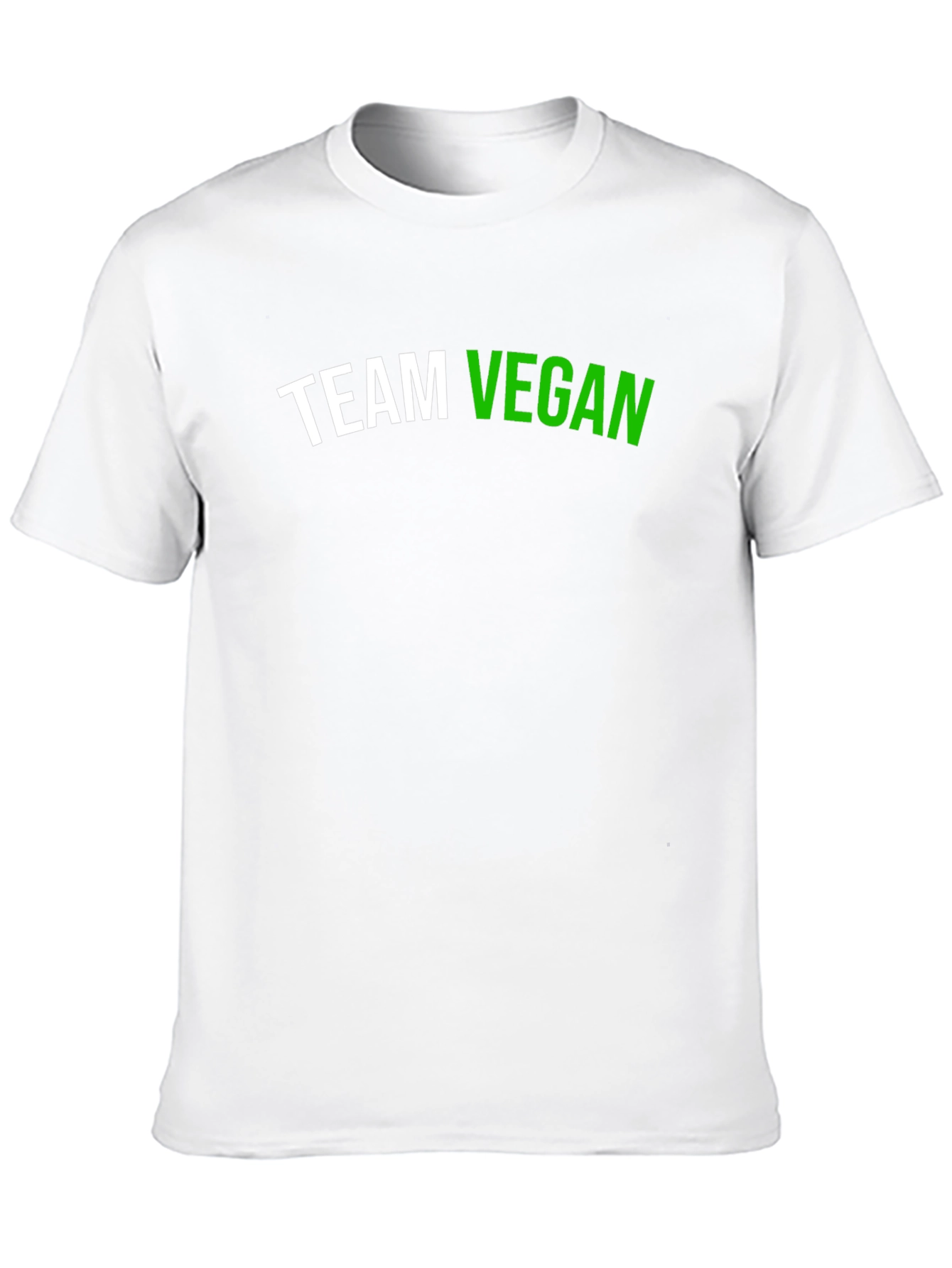 Black Team Vegan Graphic T-Shirt - Black view 10
