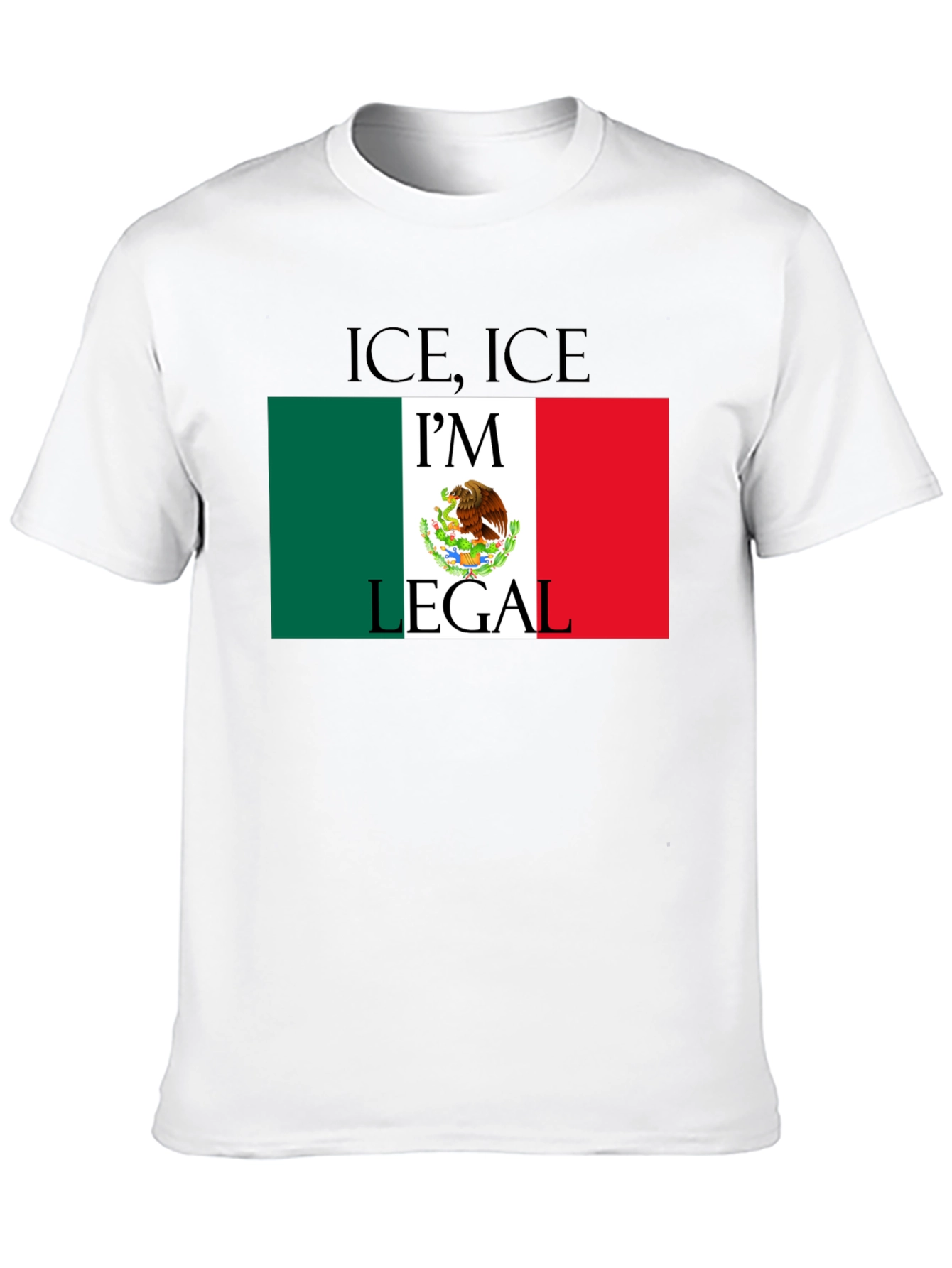 Black I'm Legal - Novelty Graphic T-Shirt view 10