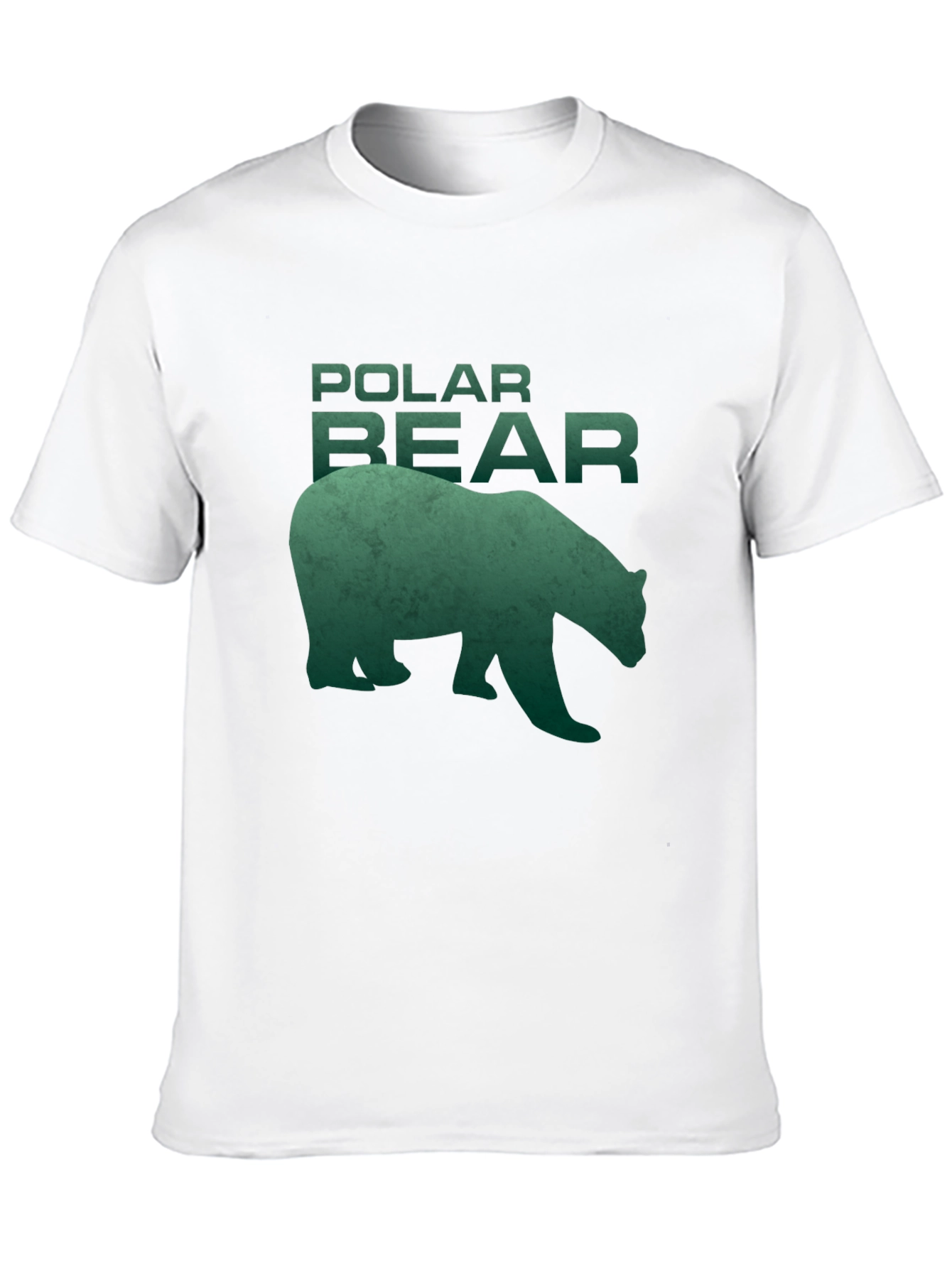 Black Polar Bear Graphic Tee - Cool Wildlife Design view 10
