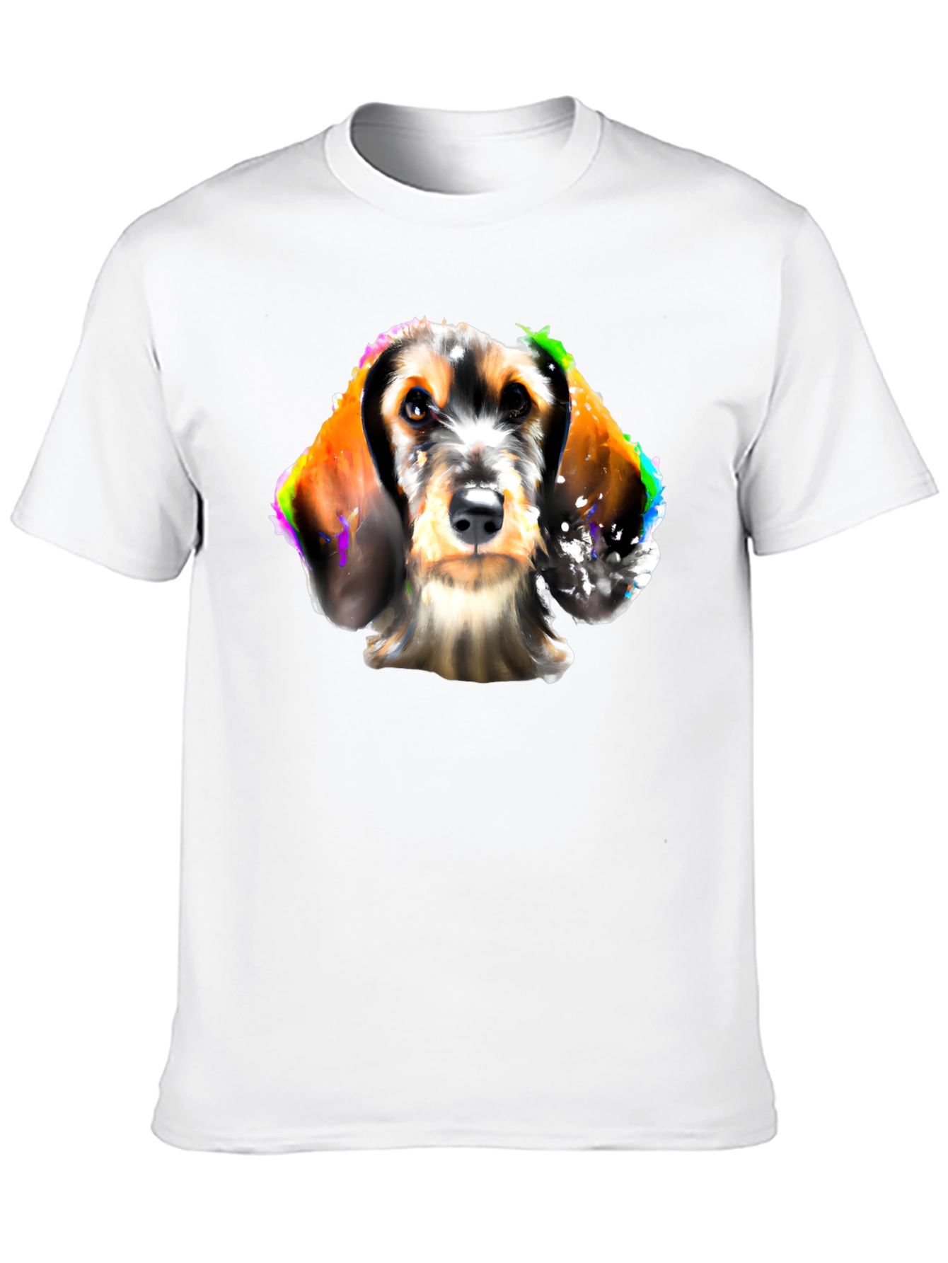 Black Dog Art Black T-Shirt view 10