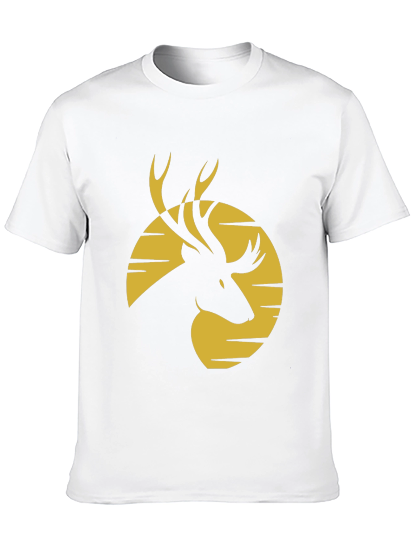 Black Deer Silhouette T-Shirt view 10