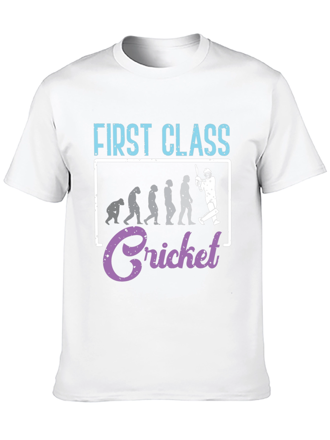 Black First Class Cricket Evolution T-Shirt view 10
