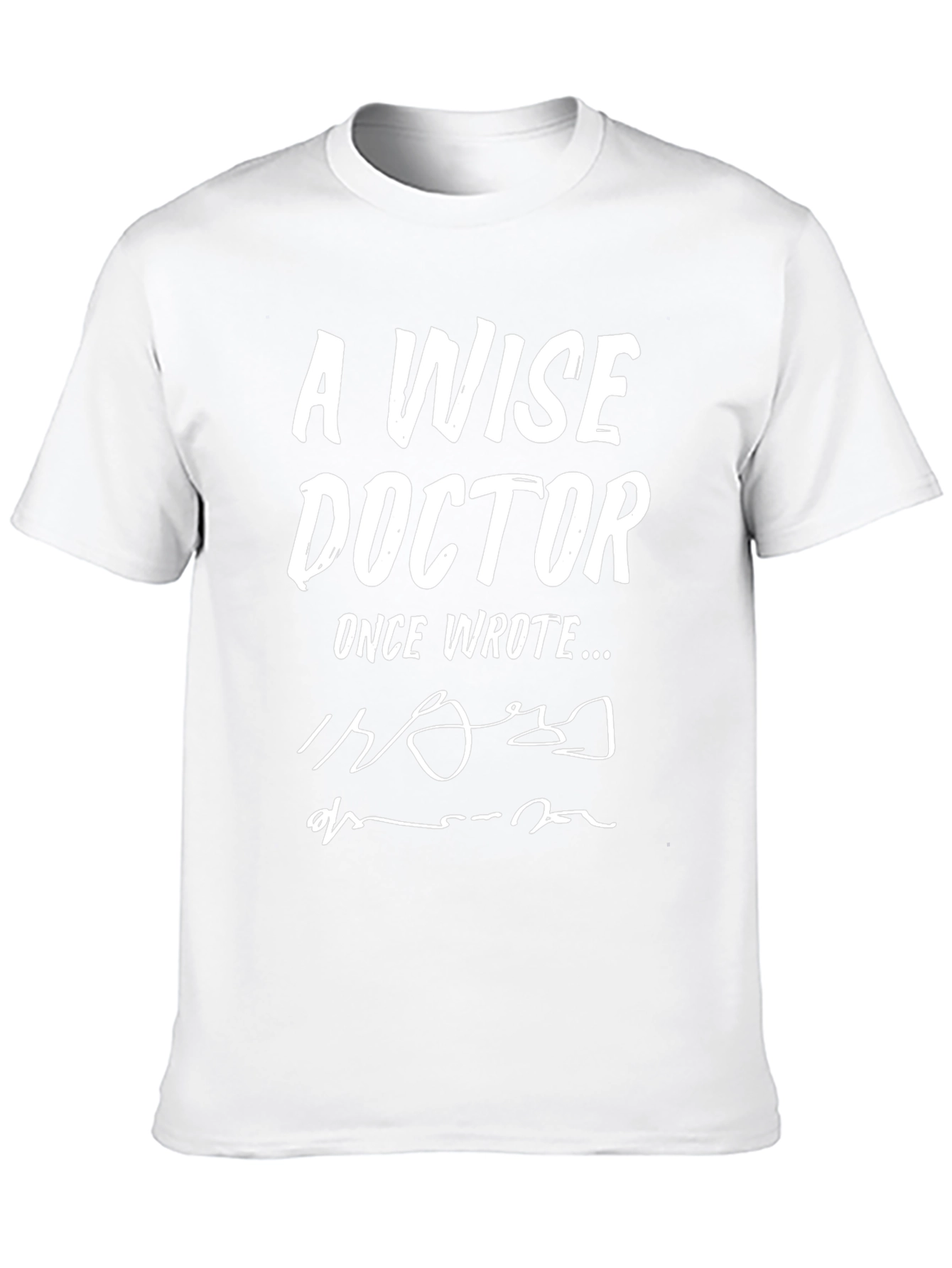 Black A Wise Doctor T-Shirt Novelty Gift Idea view 10