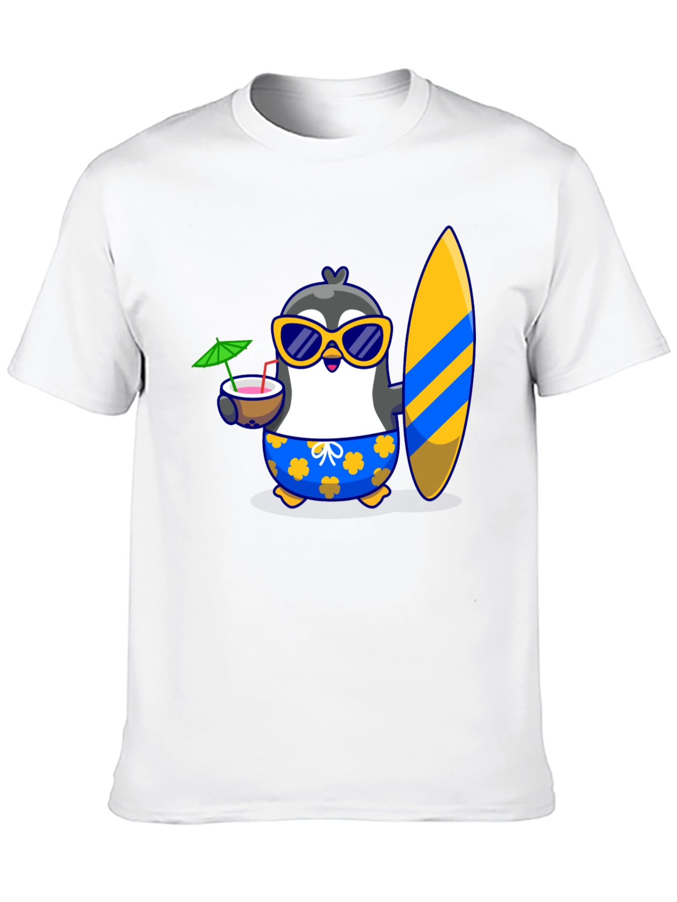 Black Penguin Summer Vibes T-Shirt view 10