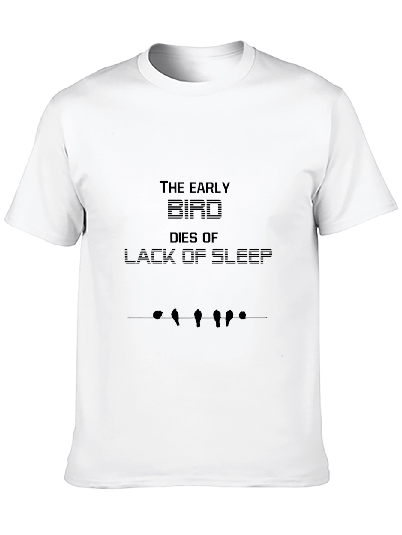 Black The Early Bird T-Shirt view 10