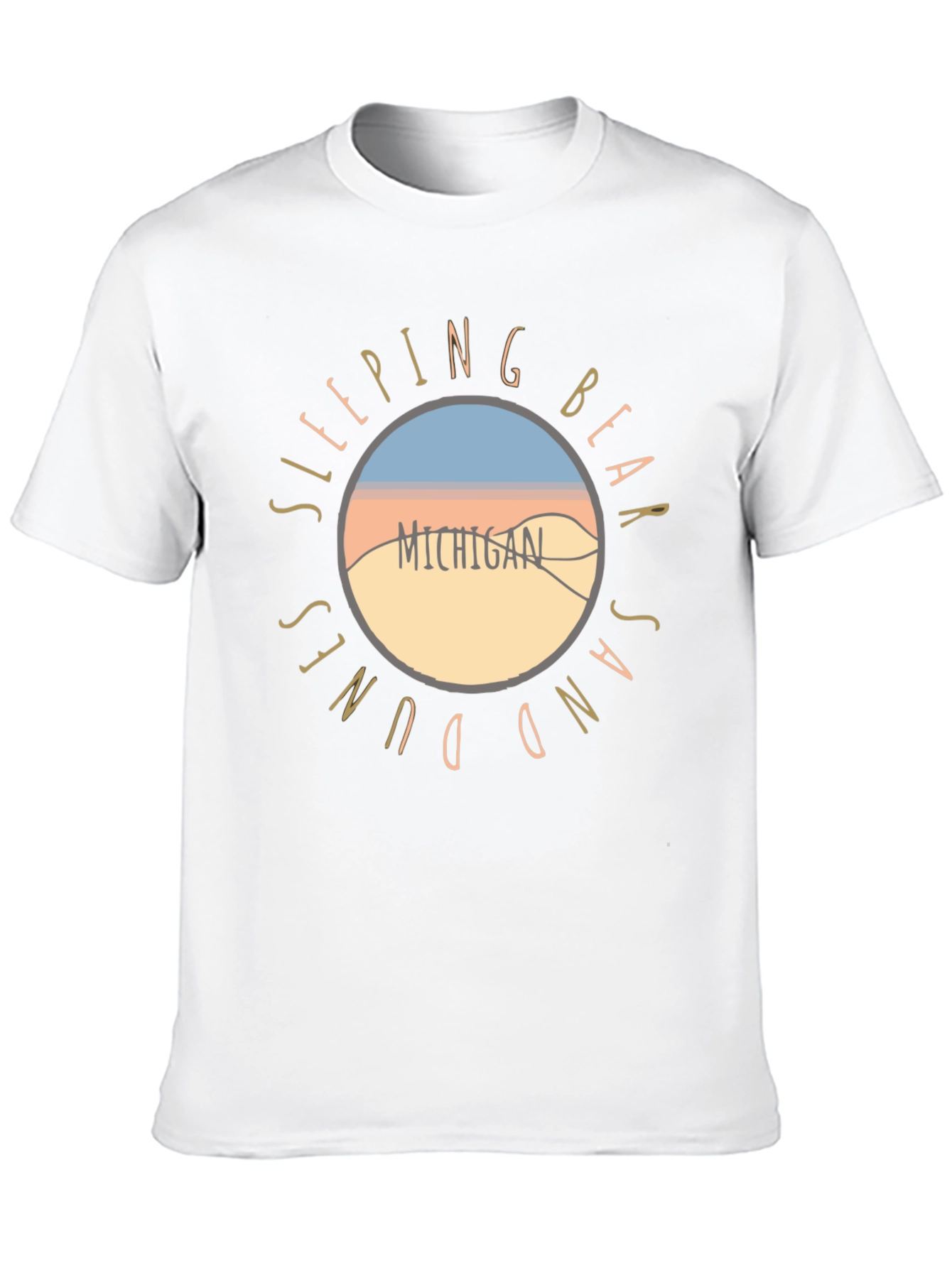 Sleeping Bear Dunes Michigan Graphic T-Shirt - 10