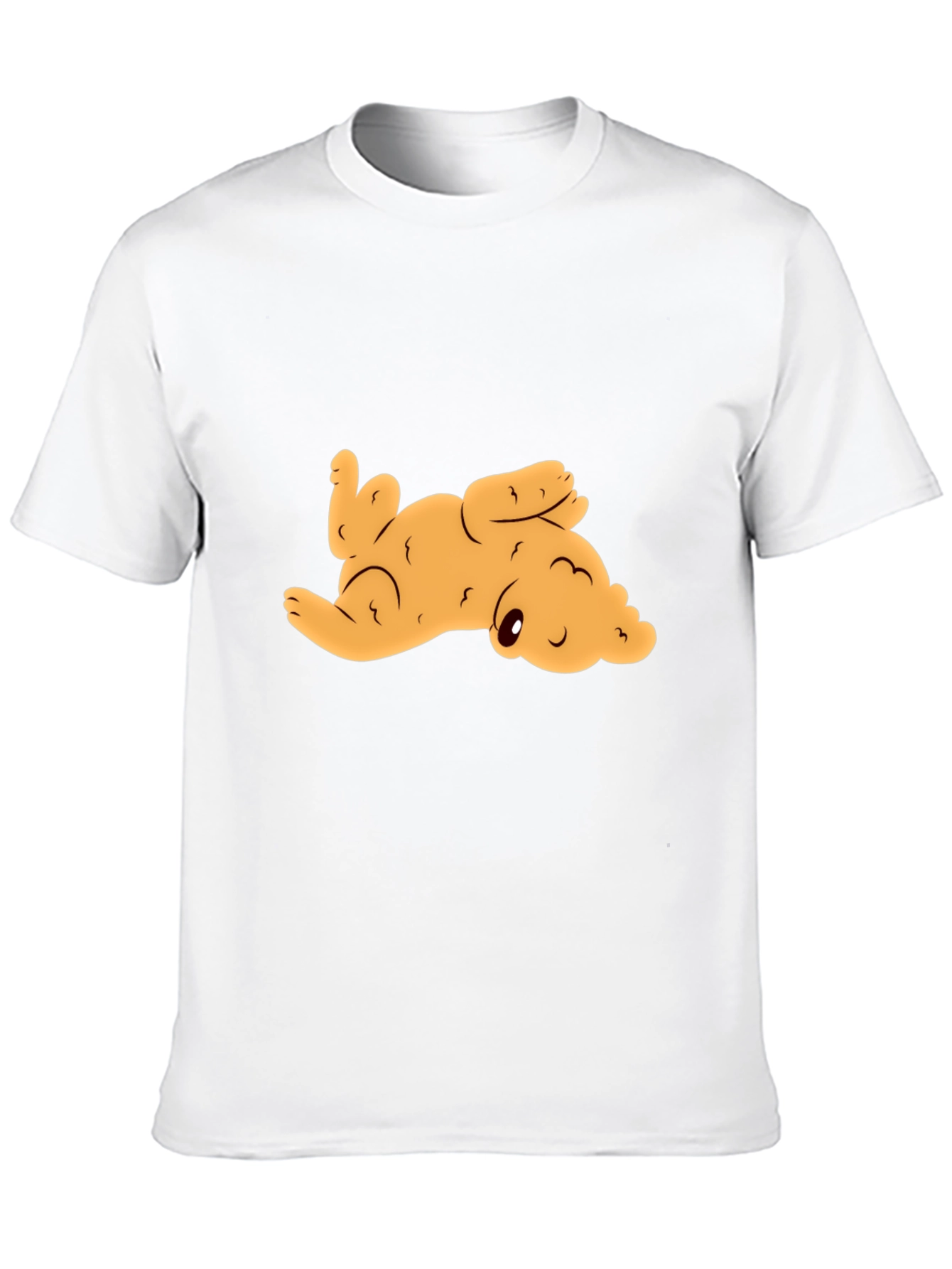 Black Cute Puppy Graphic Tee - Black view 10