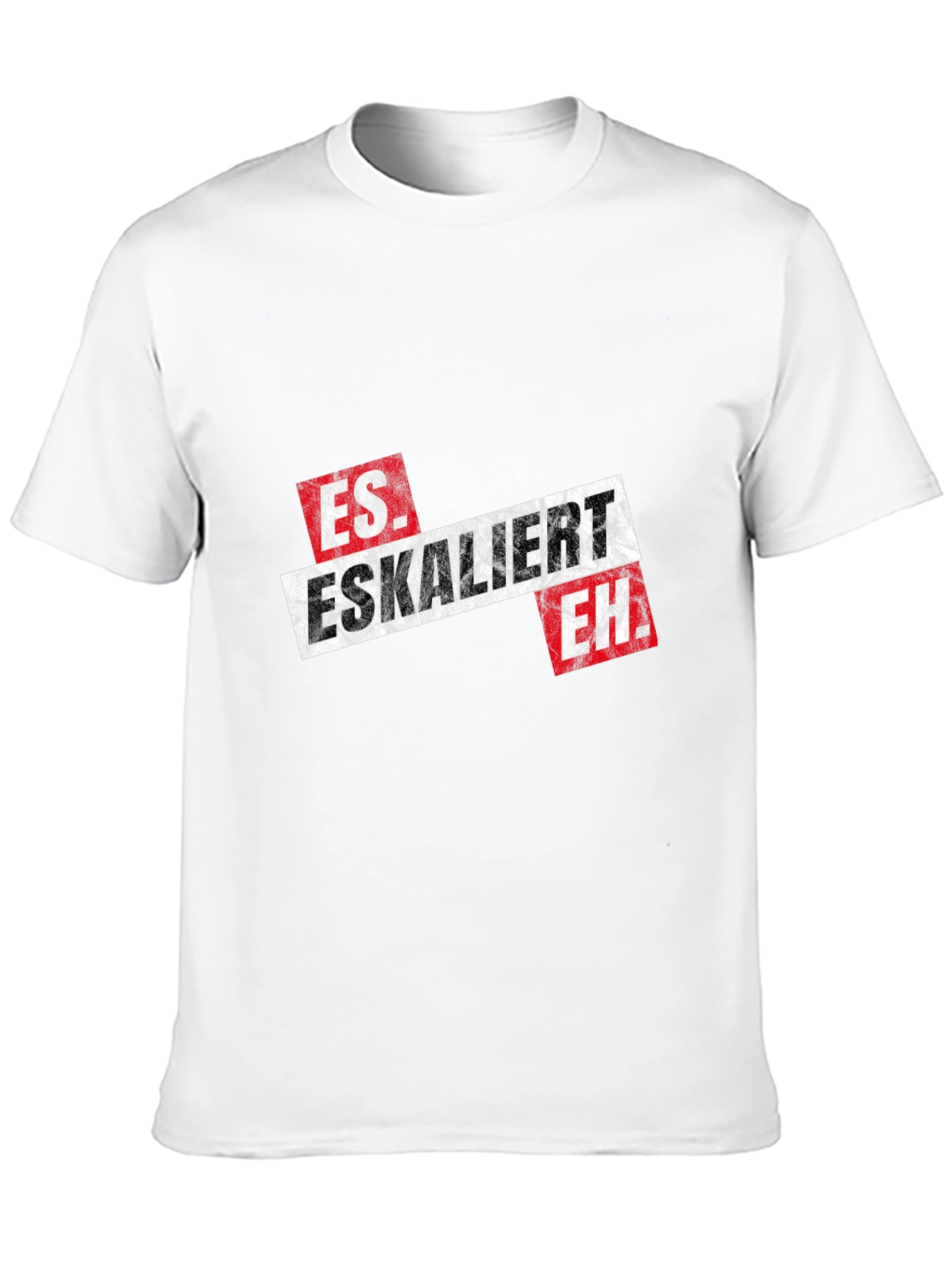 Black Es Eskaliert Eh Black Graphic Tee view 10