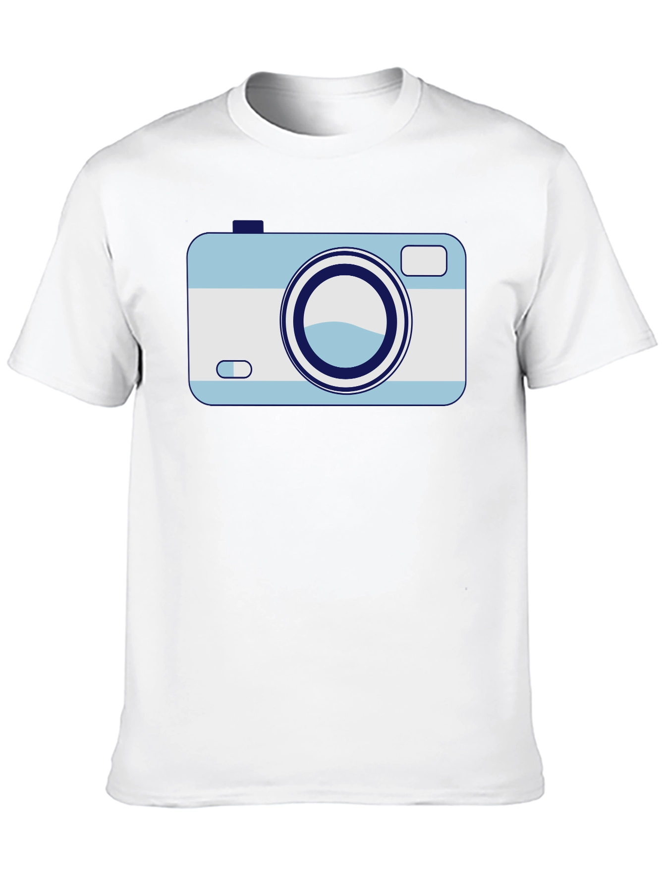 Black Retro Camera Graphic Tee - Black view 10