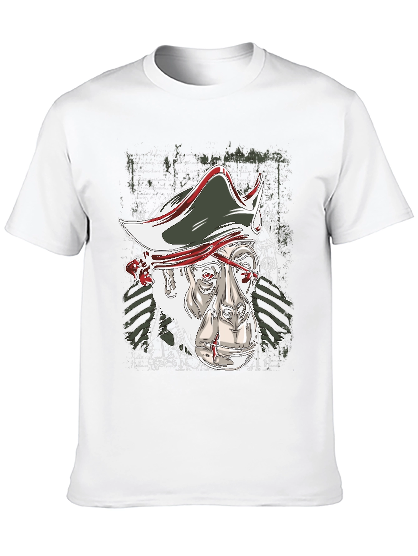 Black Pirate Monkey Graphic Tee view 10