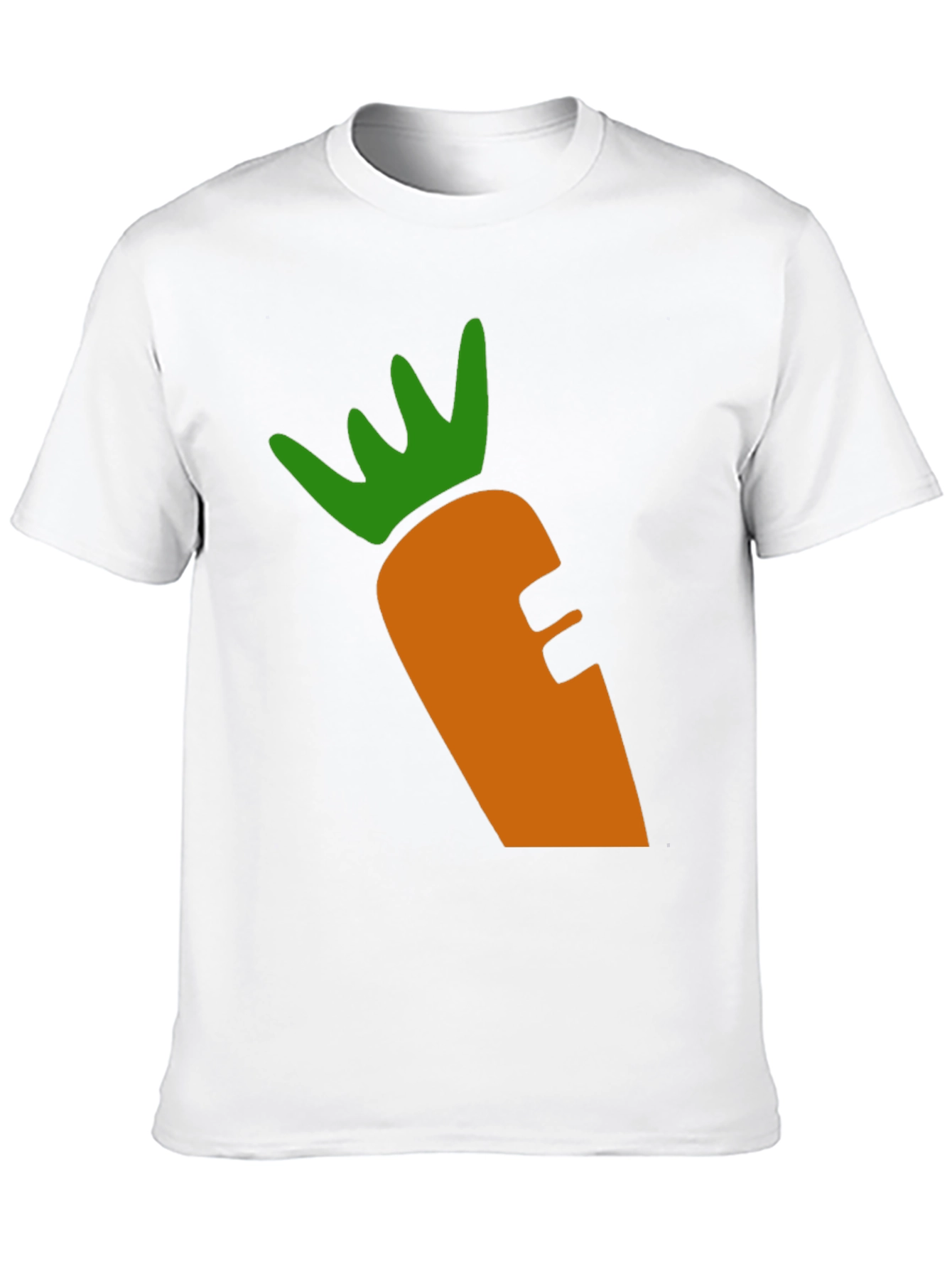 Black Carrot Graphic Tee - Black Cotton Blend view 10