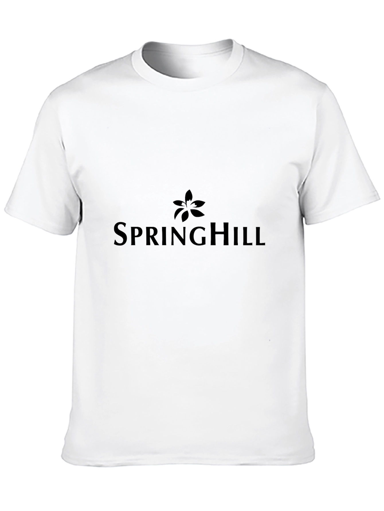Black SpringHill Black Graphic Tee - Men's Casual Short Sleeve Shirt view 10