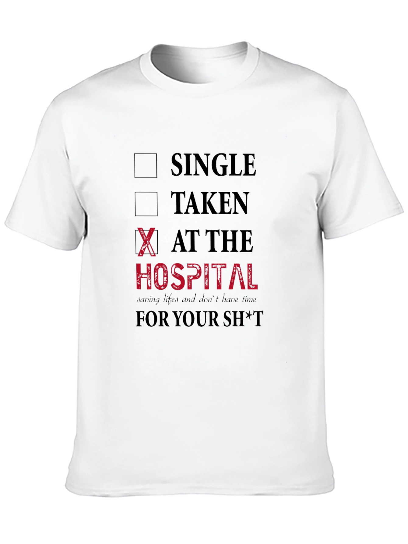 At The Hospital Graphic T-Shirt - 10