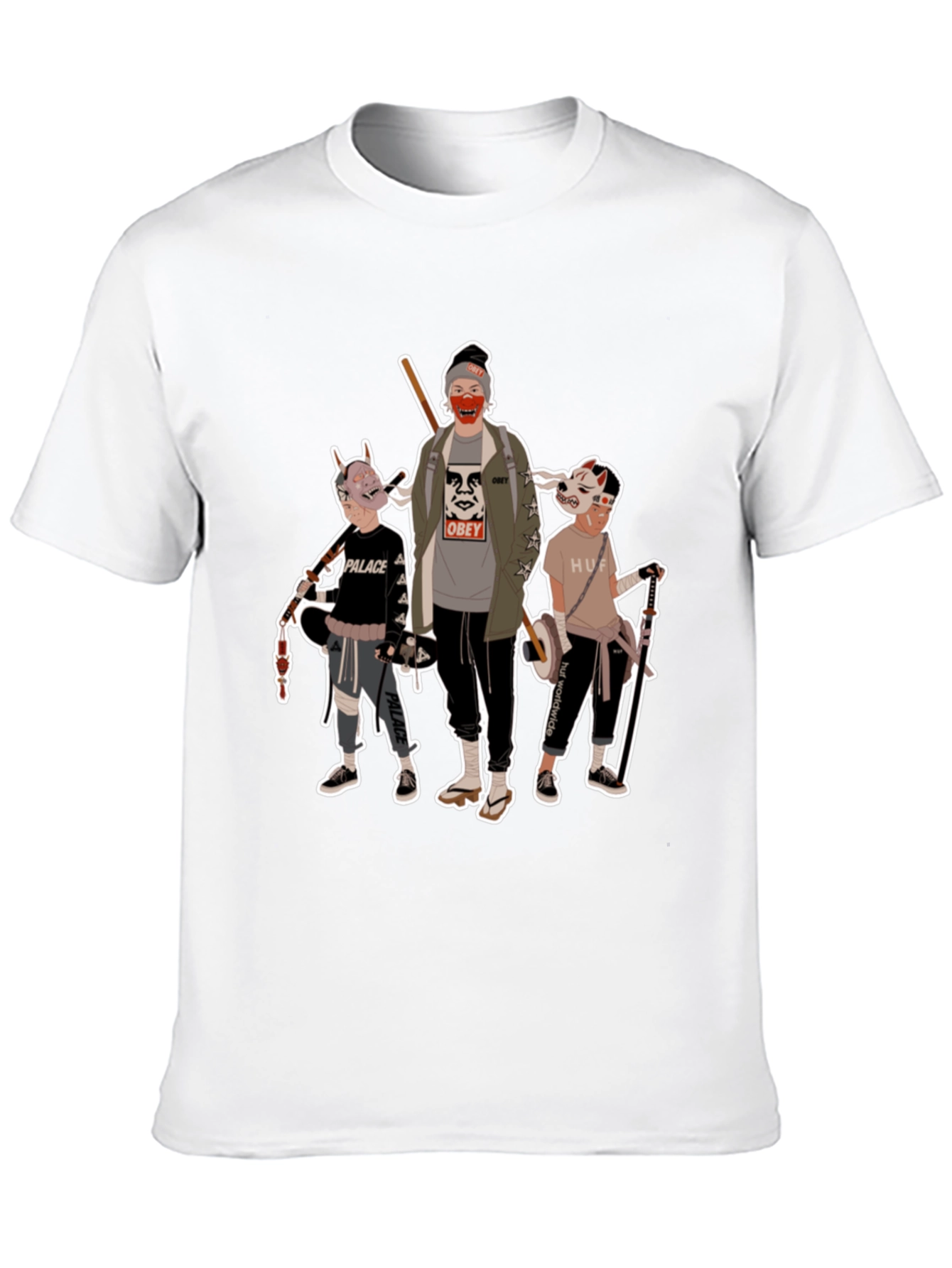 Black Streetwear Graphic Tee - Urban Style view 10