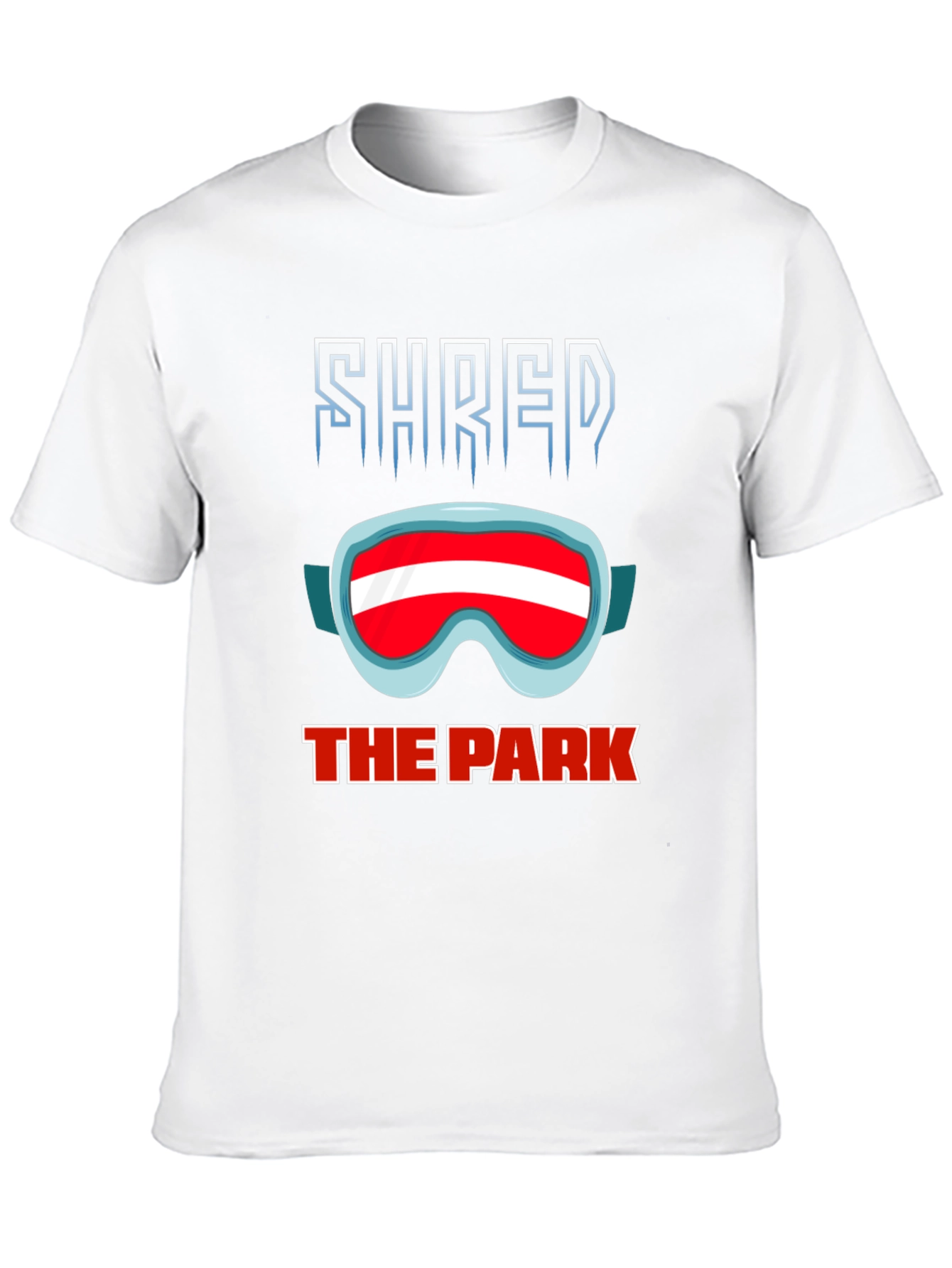 Black Shred the Park Black Graphic T-Shirt view 10