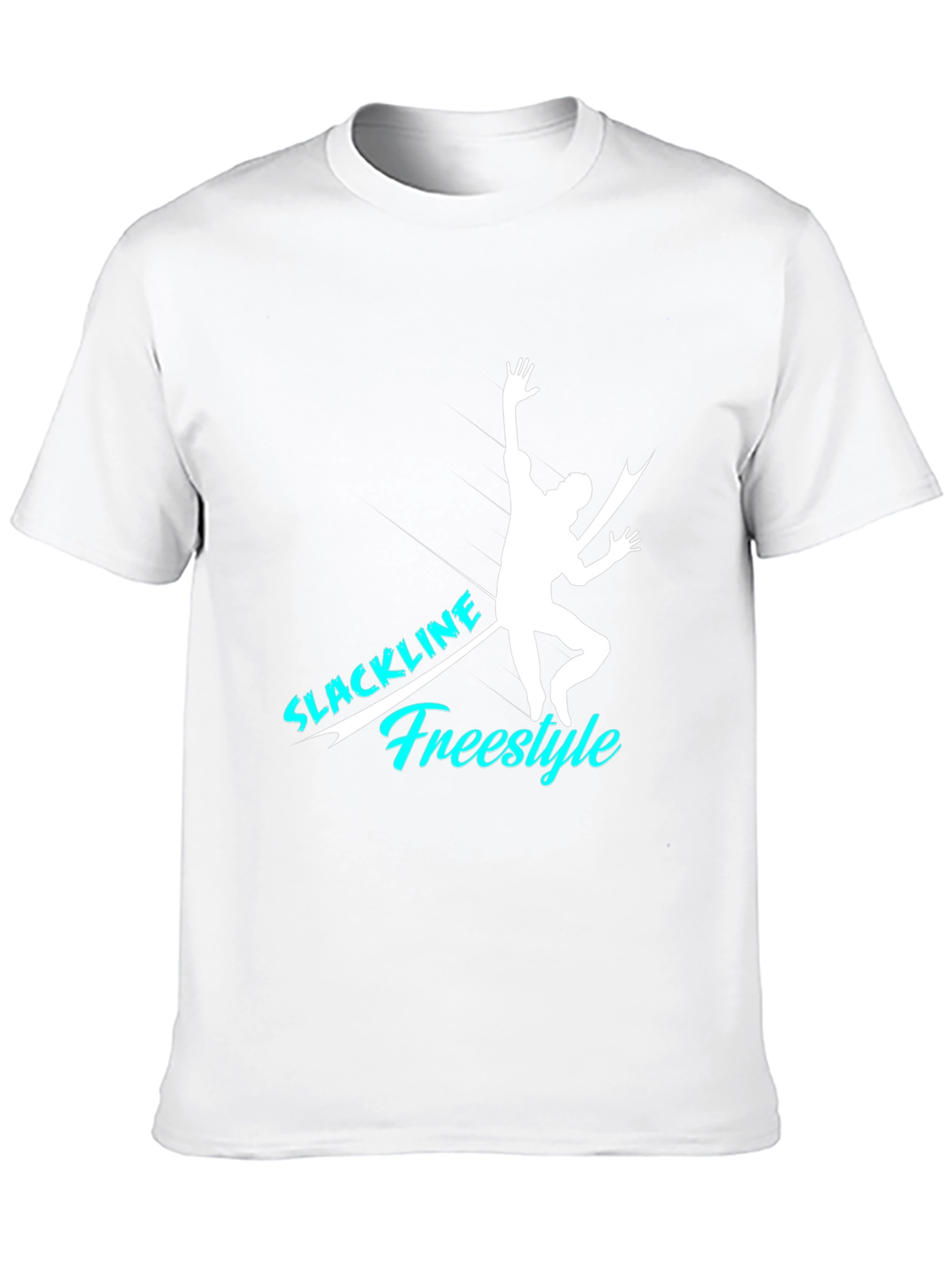 Black Slackline Freestyle Graphic T-Shirt - Black view 10
