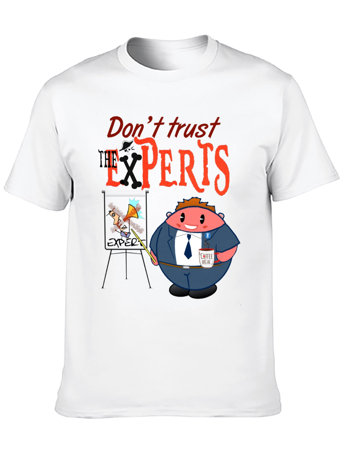 Black Don't Trust Experts Graphic Tee view 10