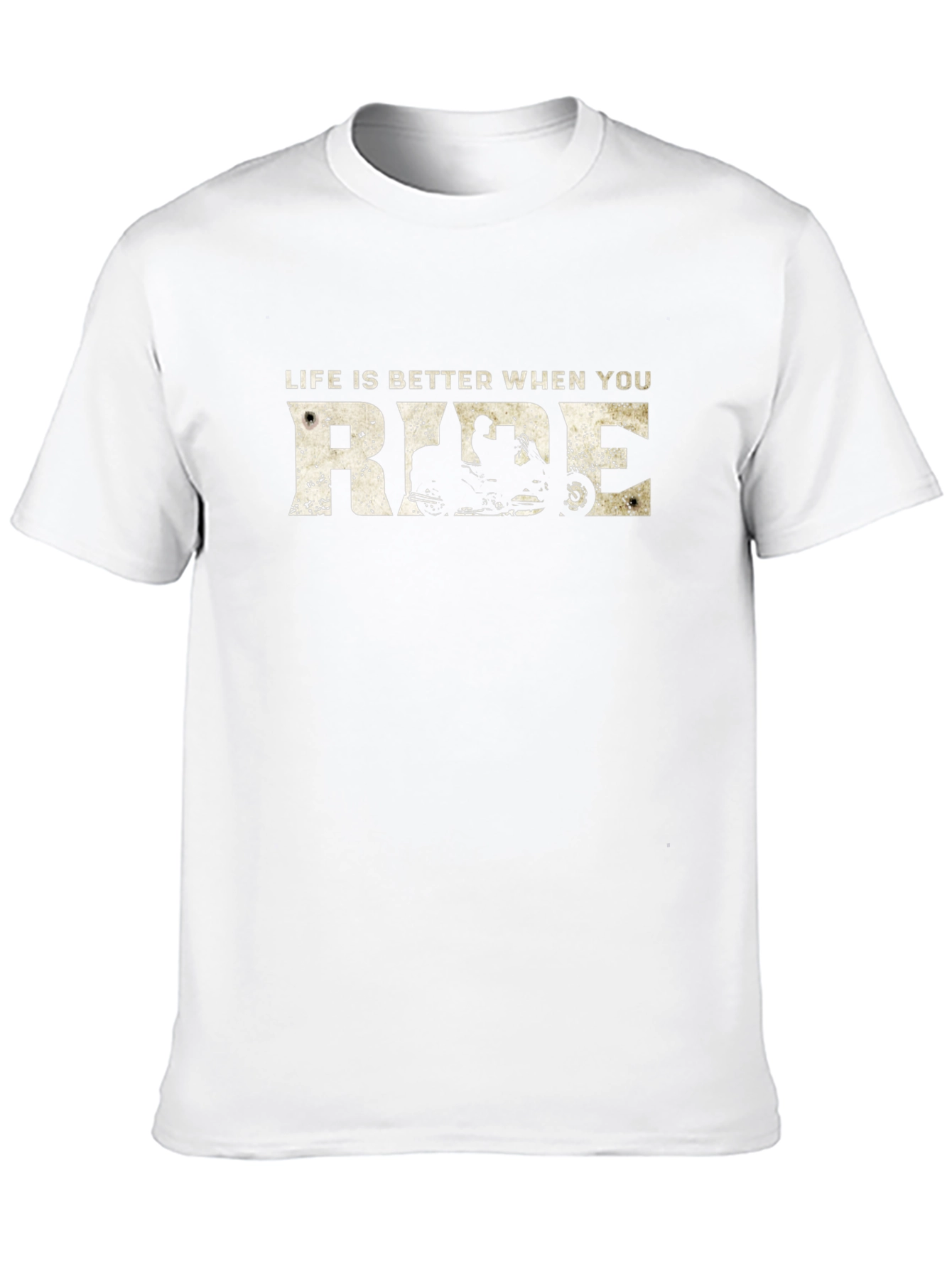 Black Life is Better When You Ride Black T-Shirt view 10