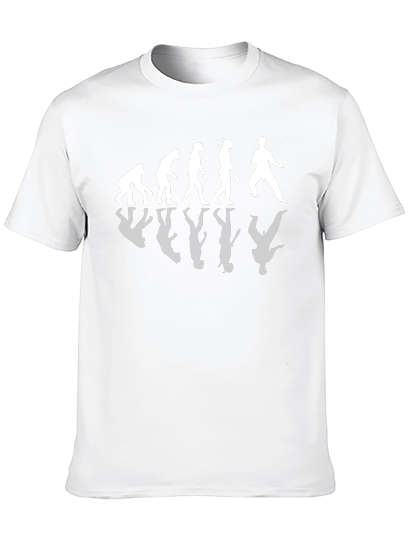 Black Evolution of a Martial Artist T-Shirt view 10