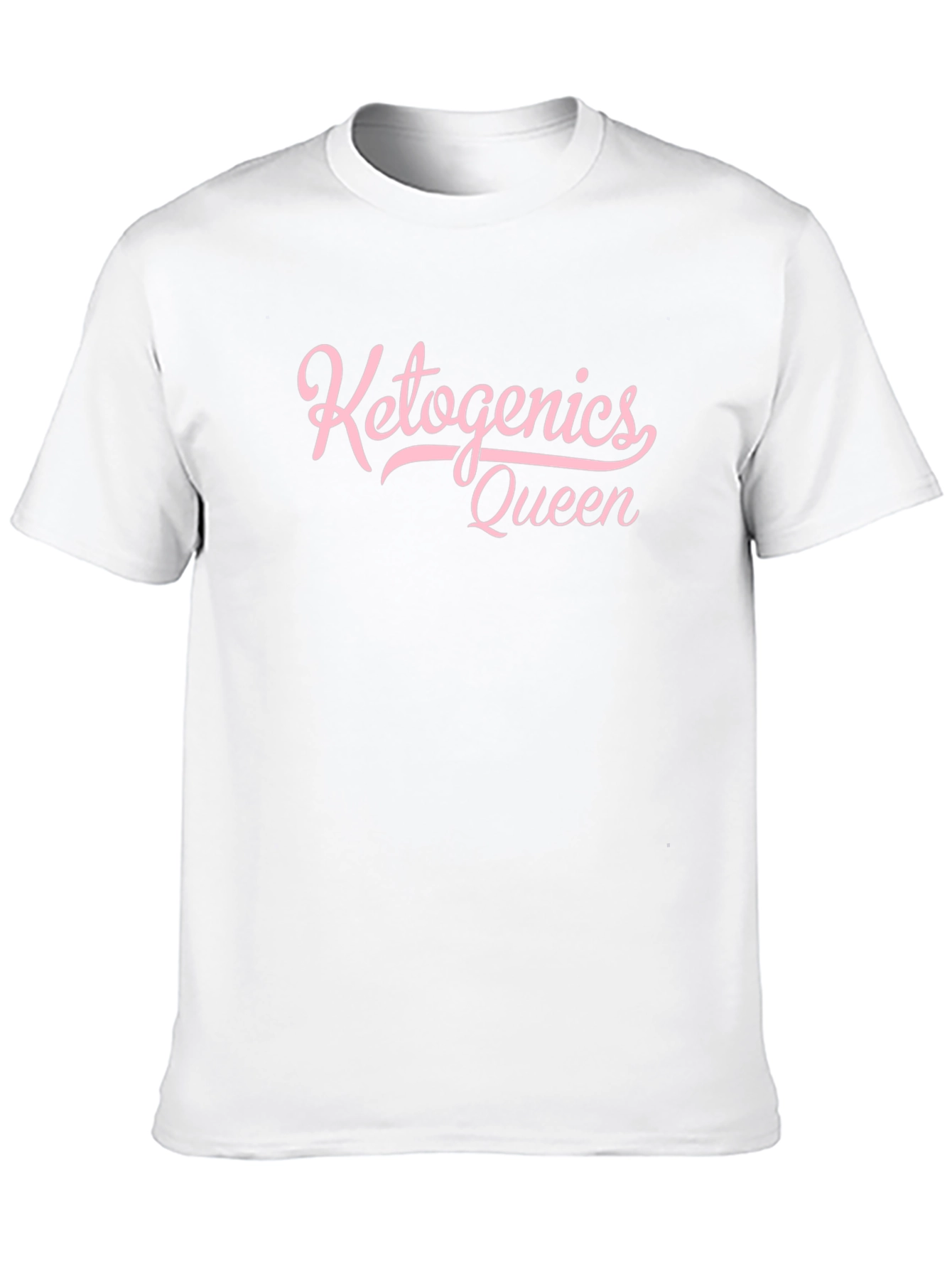 Black Ketogenic Diet Queen Black T-Shirt view 10