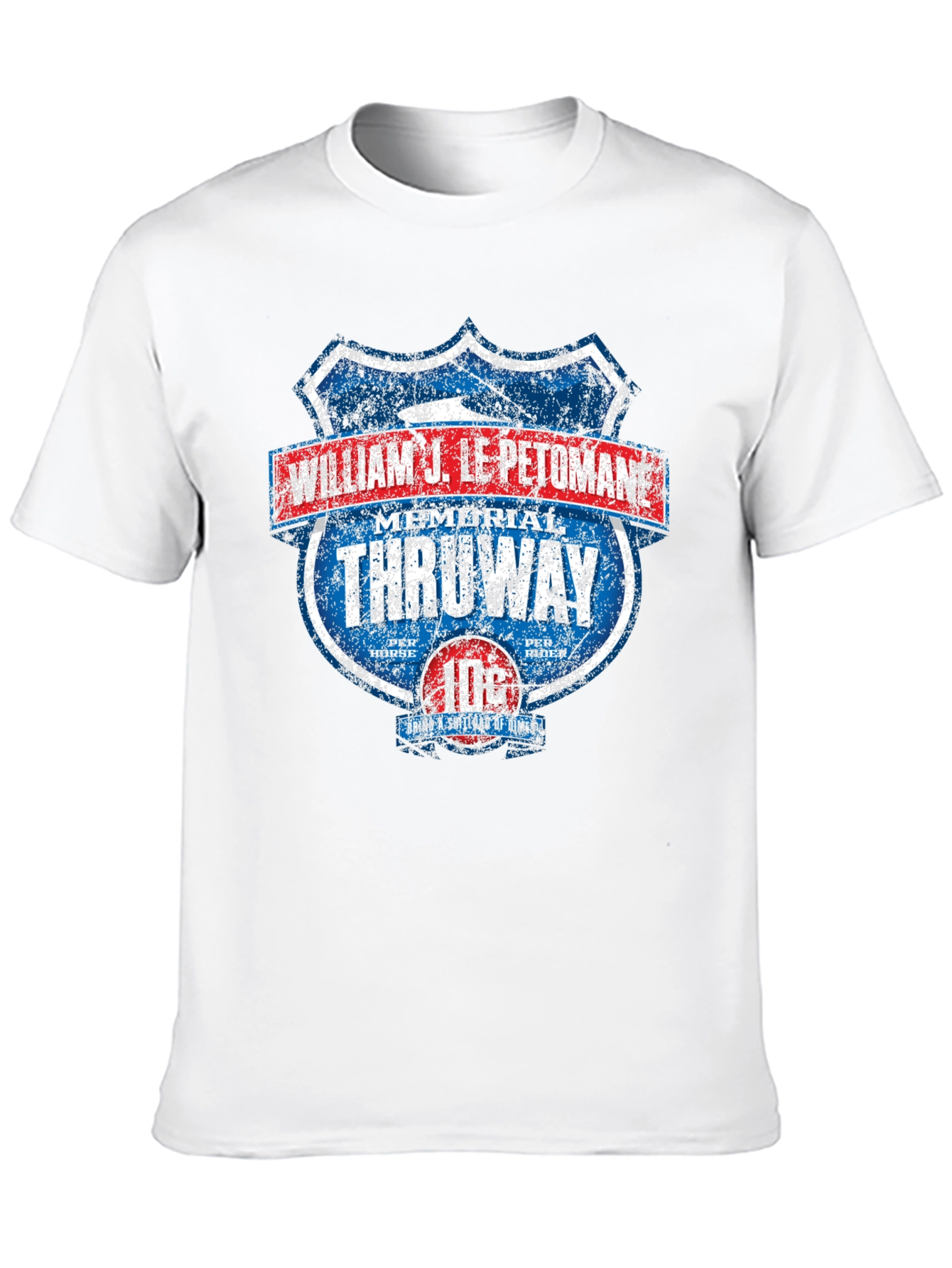 Black William J. Le Petomane Throway Memorial Graphic T-Shirt view 10