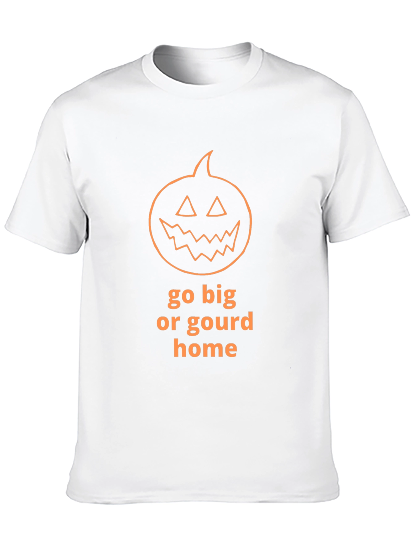 Go Big or Gourd Home Halloween T-Shirt - 10