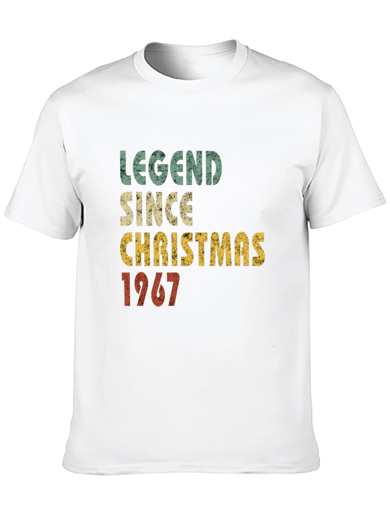 Black Legend Since Christmas 1967 Graphic T-Shirt view 10