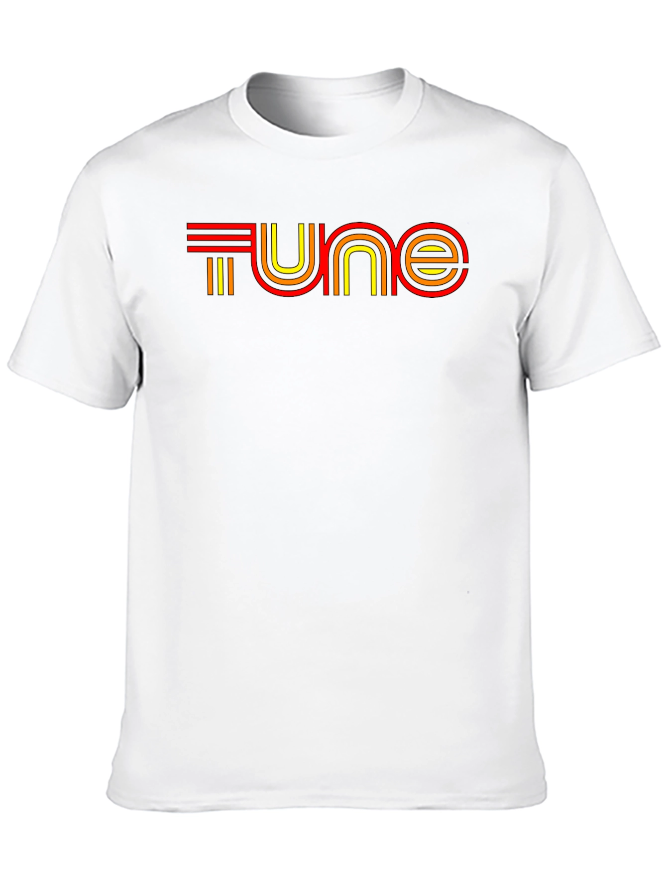 Black Retro Tune T-Shirt - Black Cotton Blend view 10