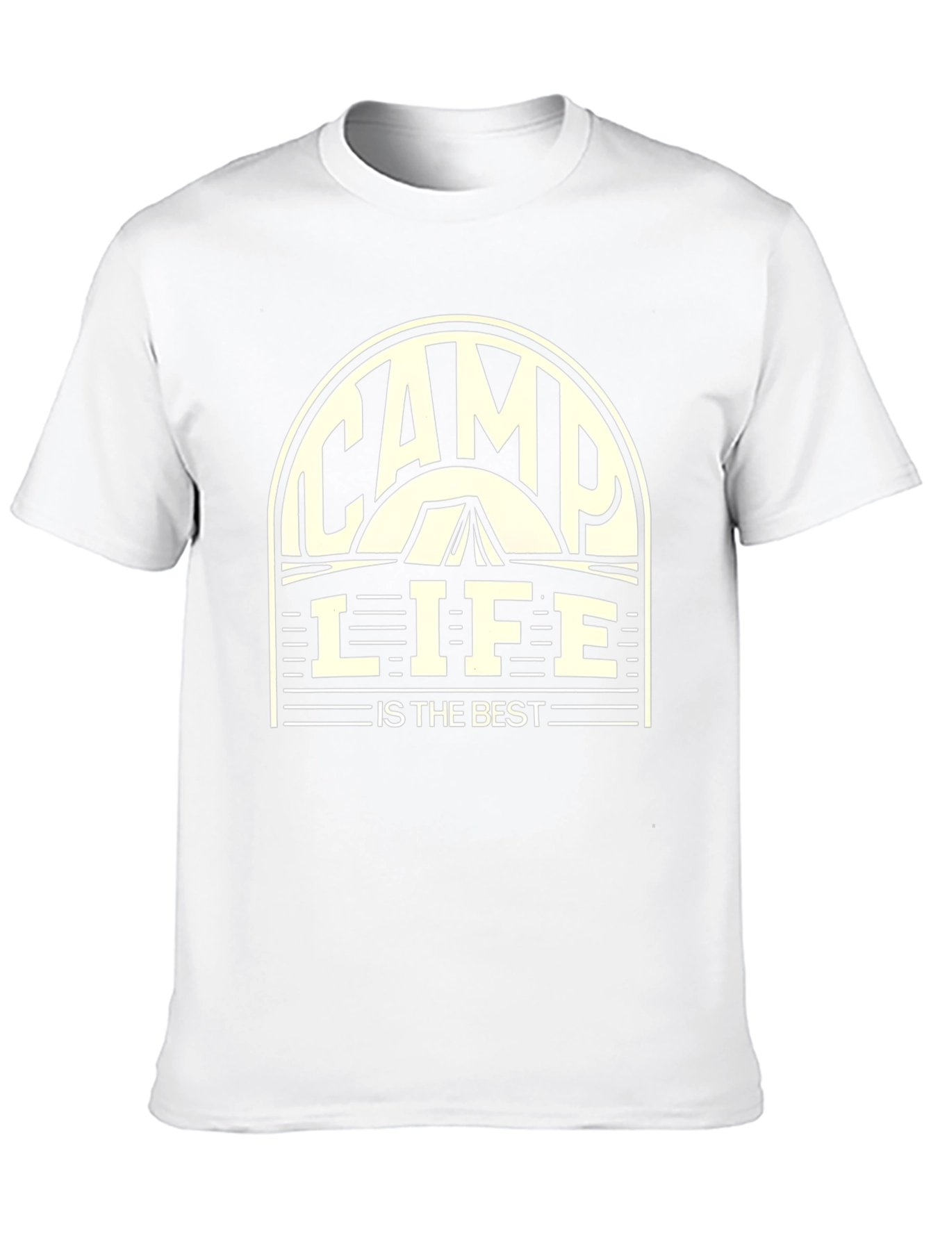 Black Camp Life is the Best Black T-Shirt view 10