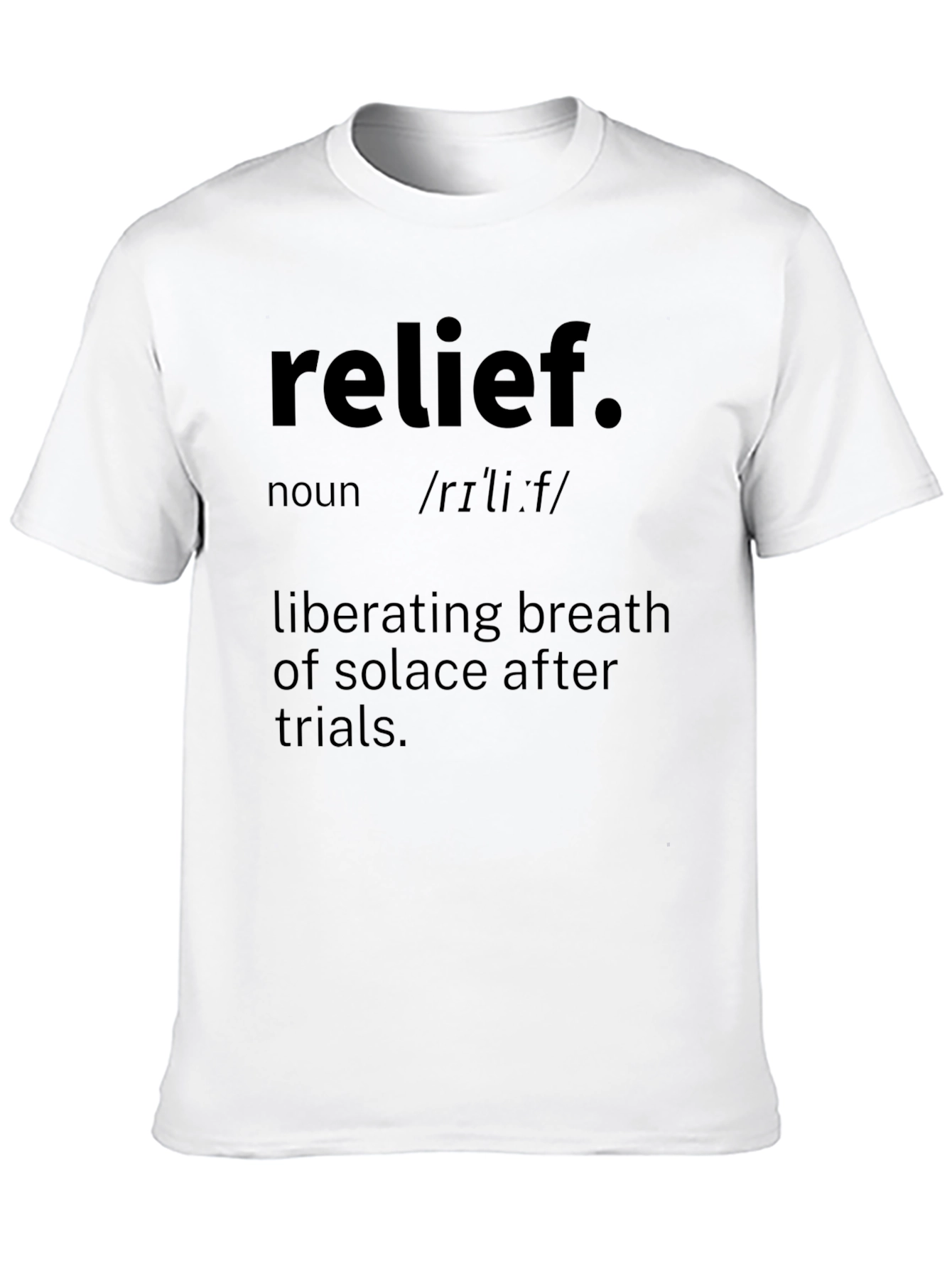 Definition of Relief Graphic T-Shirt - 10