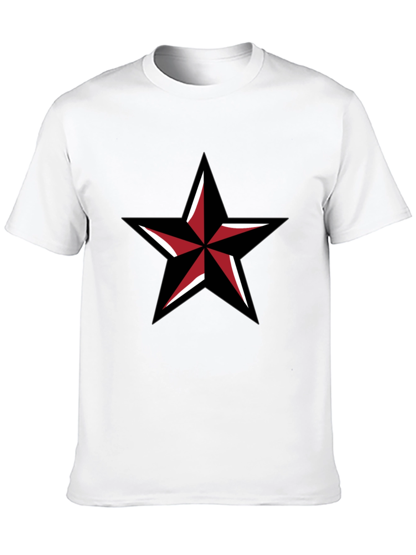 Black Black Star Graphic Tee - Mens Casual Fashion view 10
