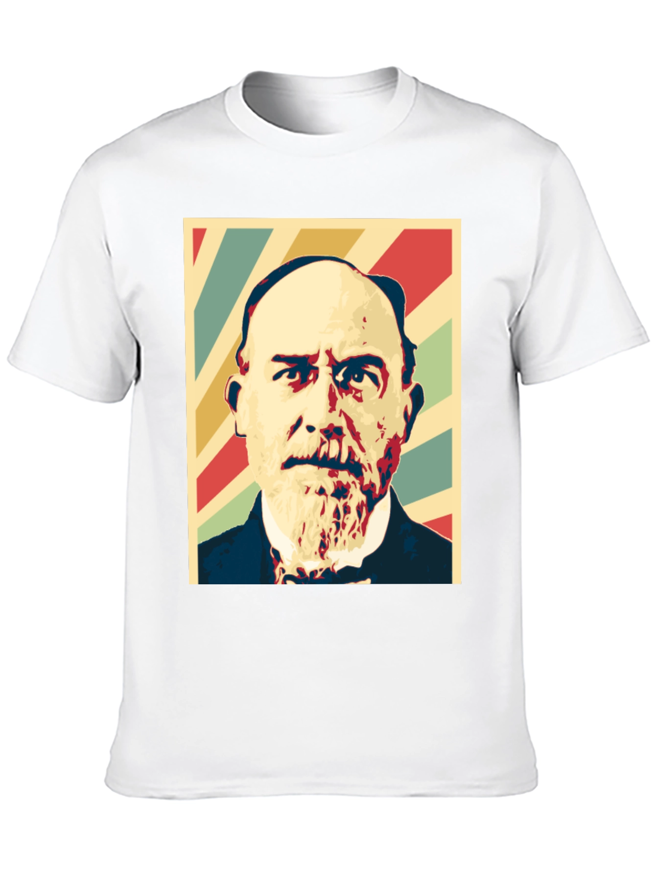 Black Vintage Portrait Graphic Tee -  Retro Style view 10