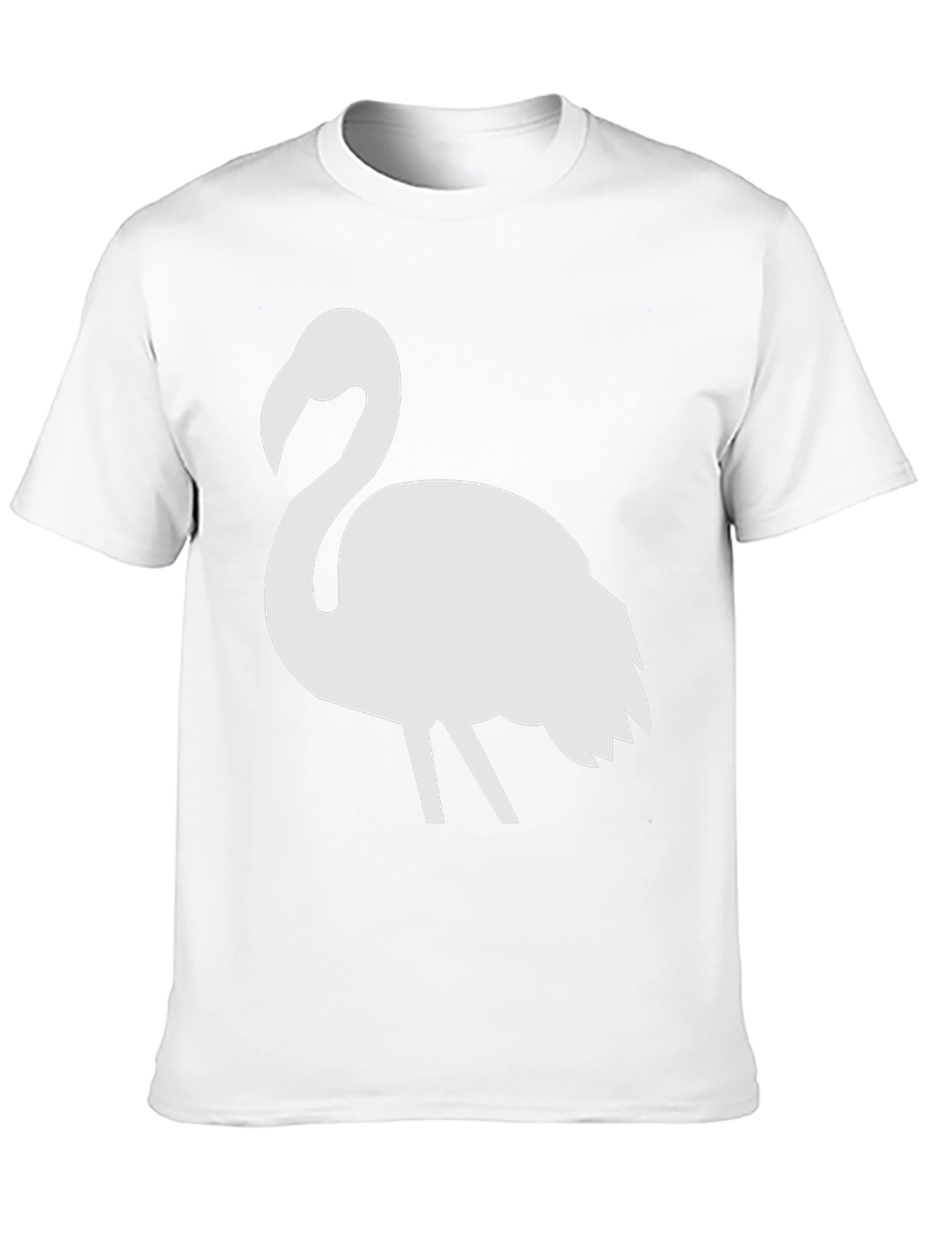 Black Flamingo Graphic Tee - Men's Black T-Shirt view 10