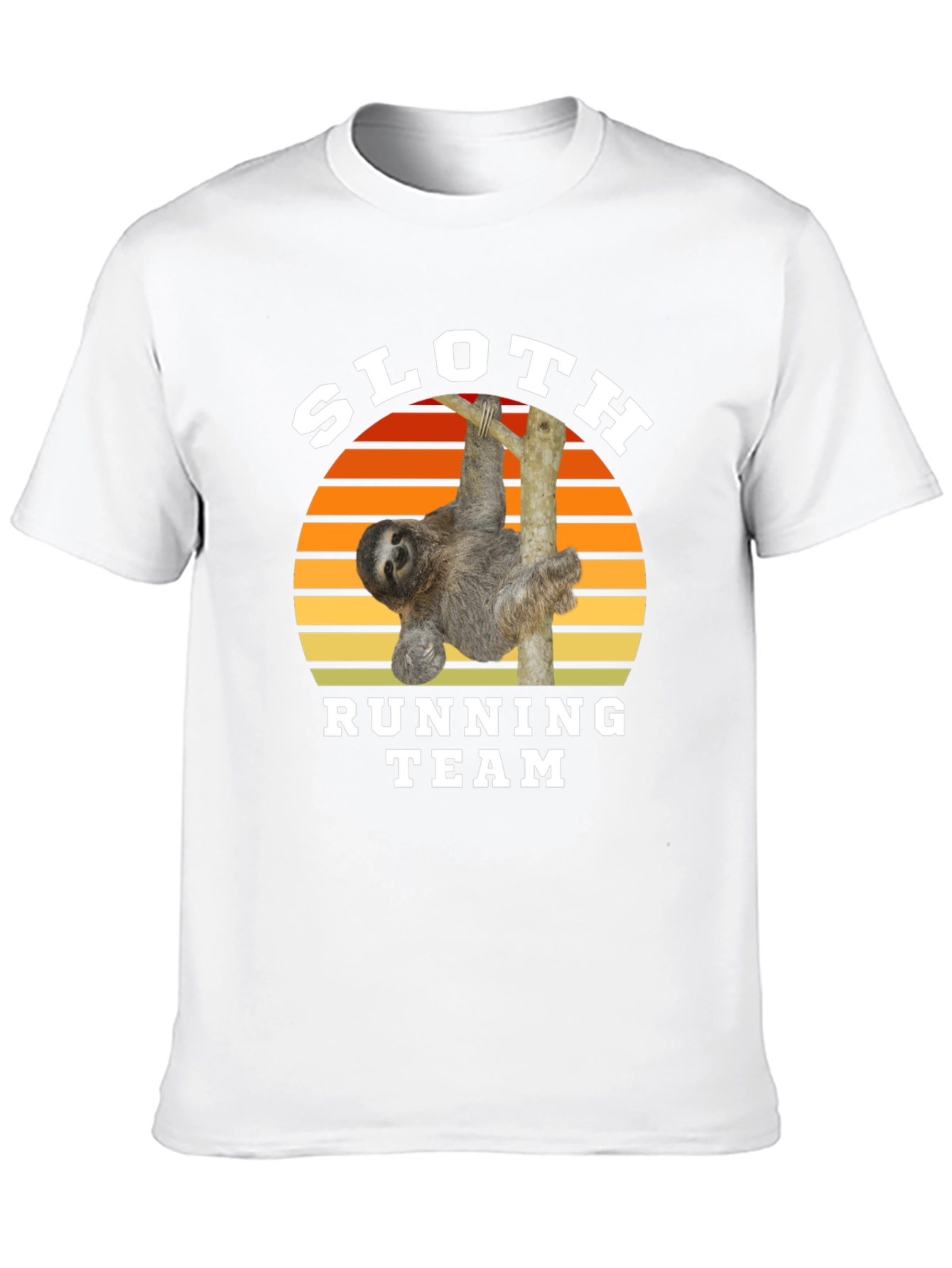 Black Sloth Running Team T-Shirt view 10