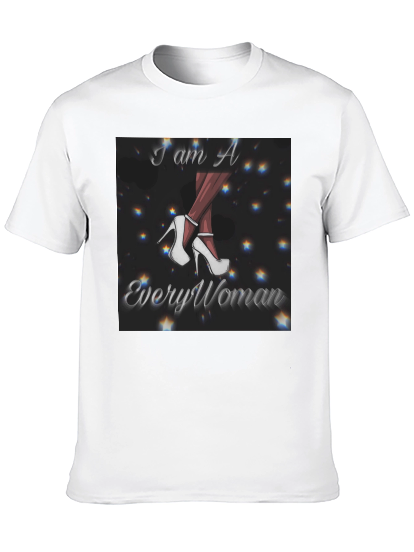 Black I am A Every Woman Graphic Tee view 10