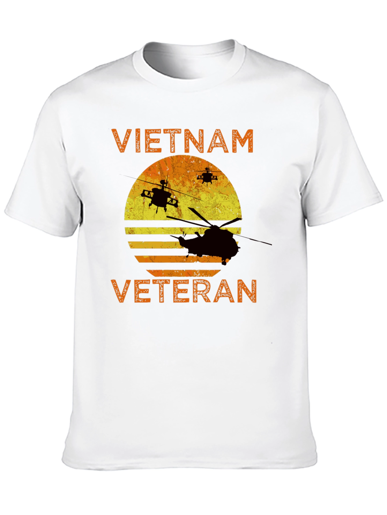 Black Vietnam Veteran Graphic T-Shirt view 10