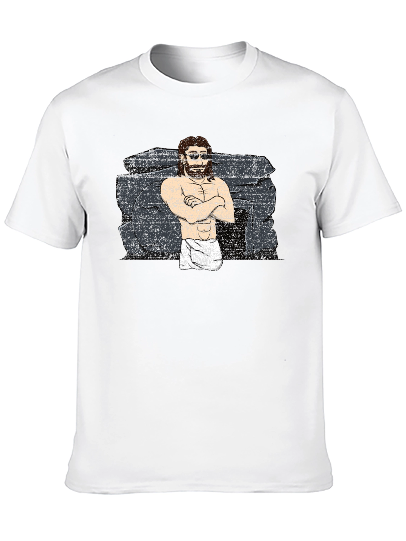 Black Funny Jesus Resurrection T-Shirt view 10