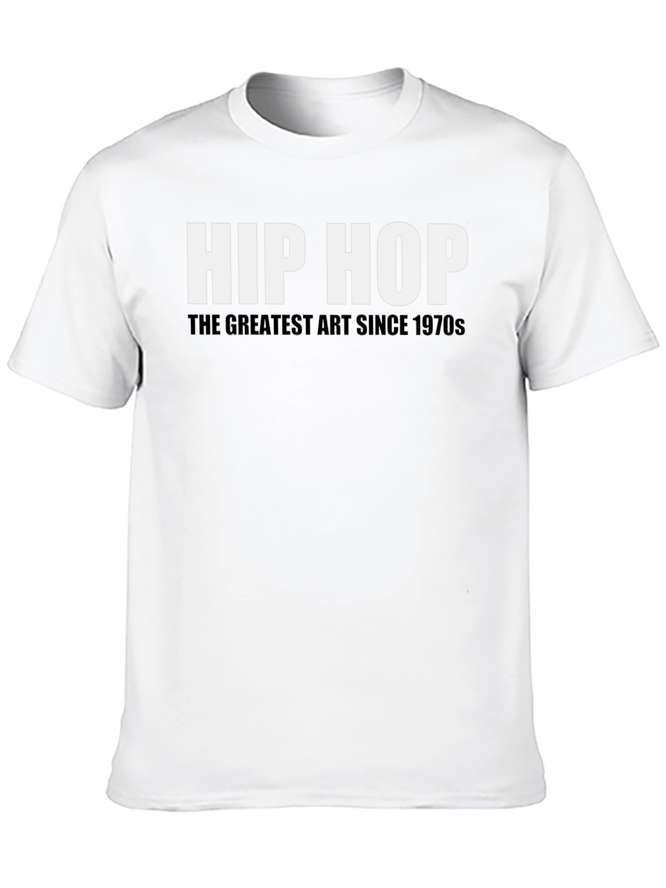 Black Hip Hop Greatest Art Since 1970s Black T-Shirt view 10