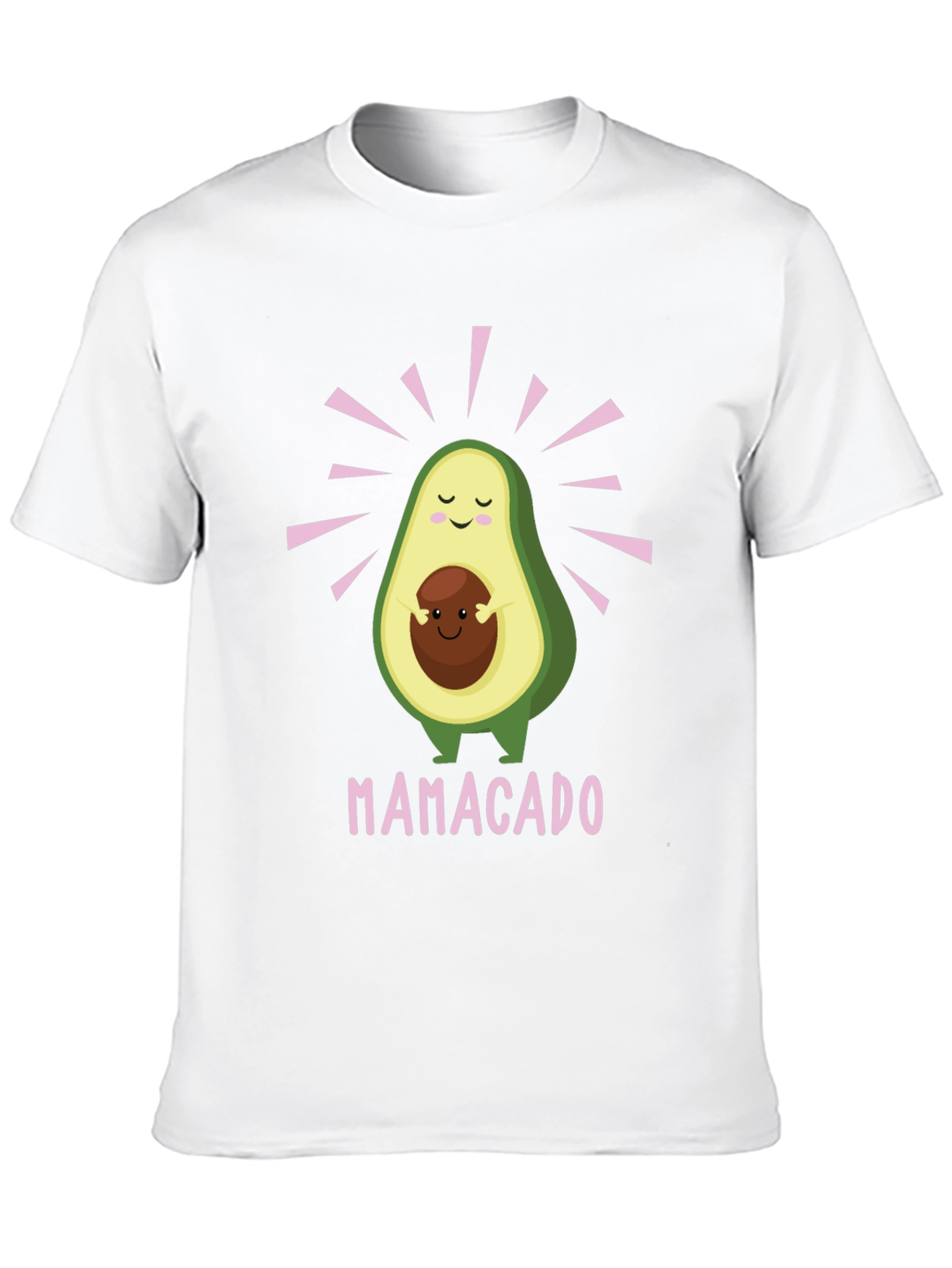 Black Mamacado T-Shirt - Avocado Motherhood Tee view 10