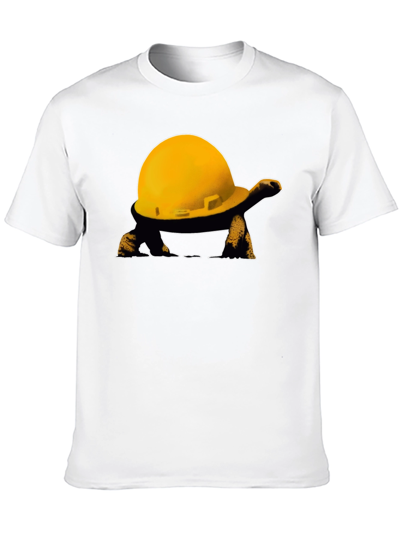 Black Turtle Hard Hat T-Shirt view 10