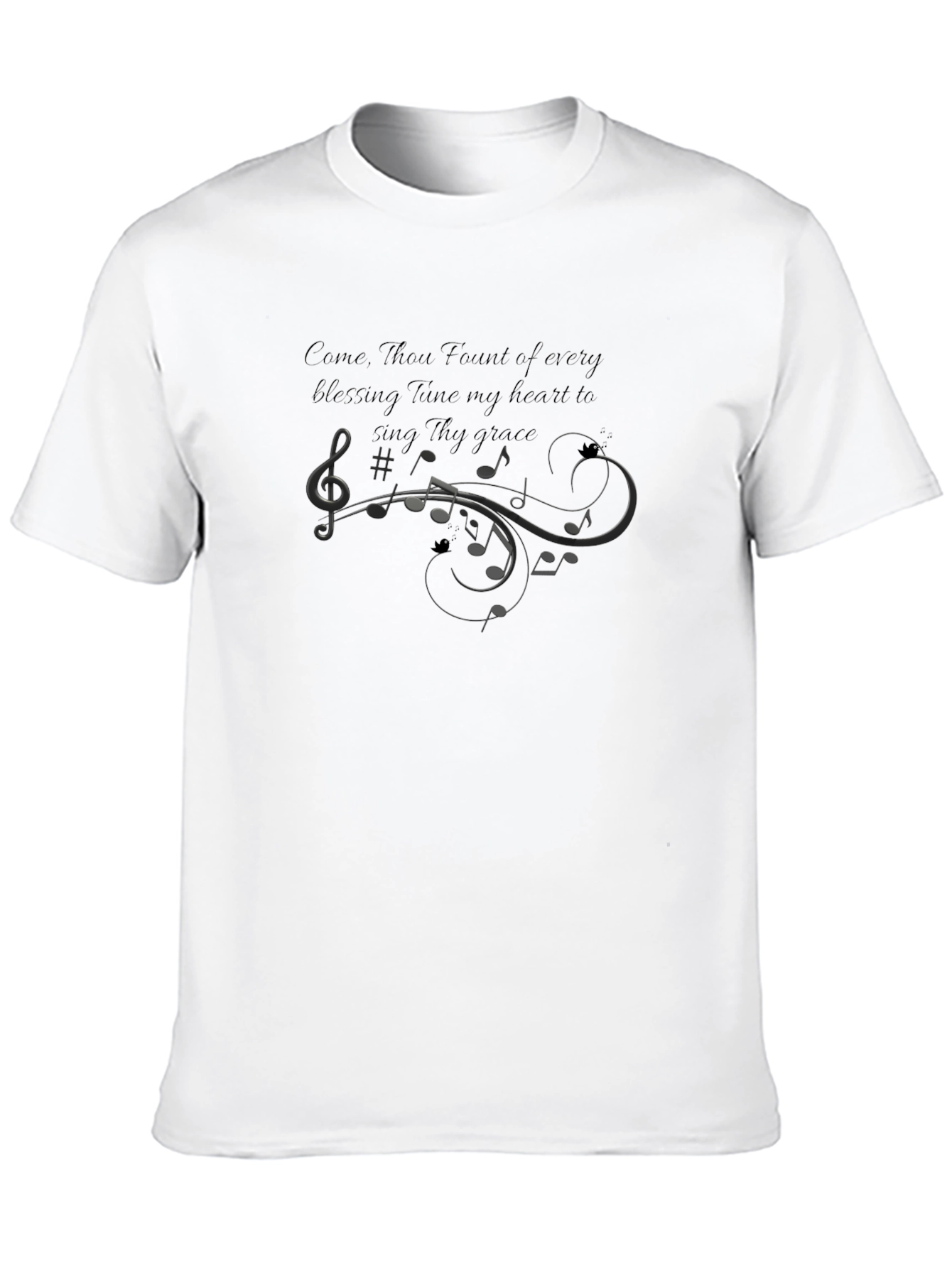 Black Musical Grace T-Shirt - Sing Your Heart Out! view 10