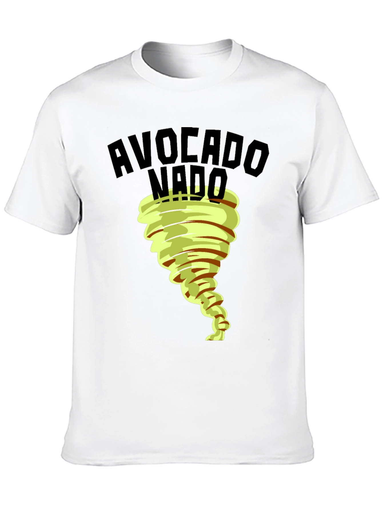 Black Avocado Nado Funny Graphic Tee view 10