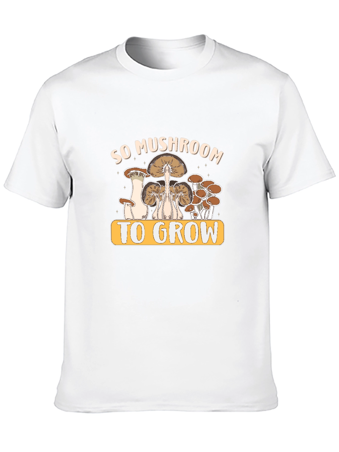 Black So Mushroom To Grow Graphic Tee view 10