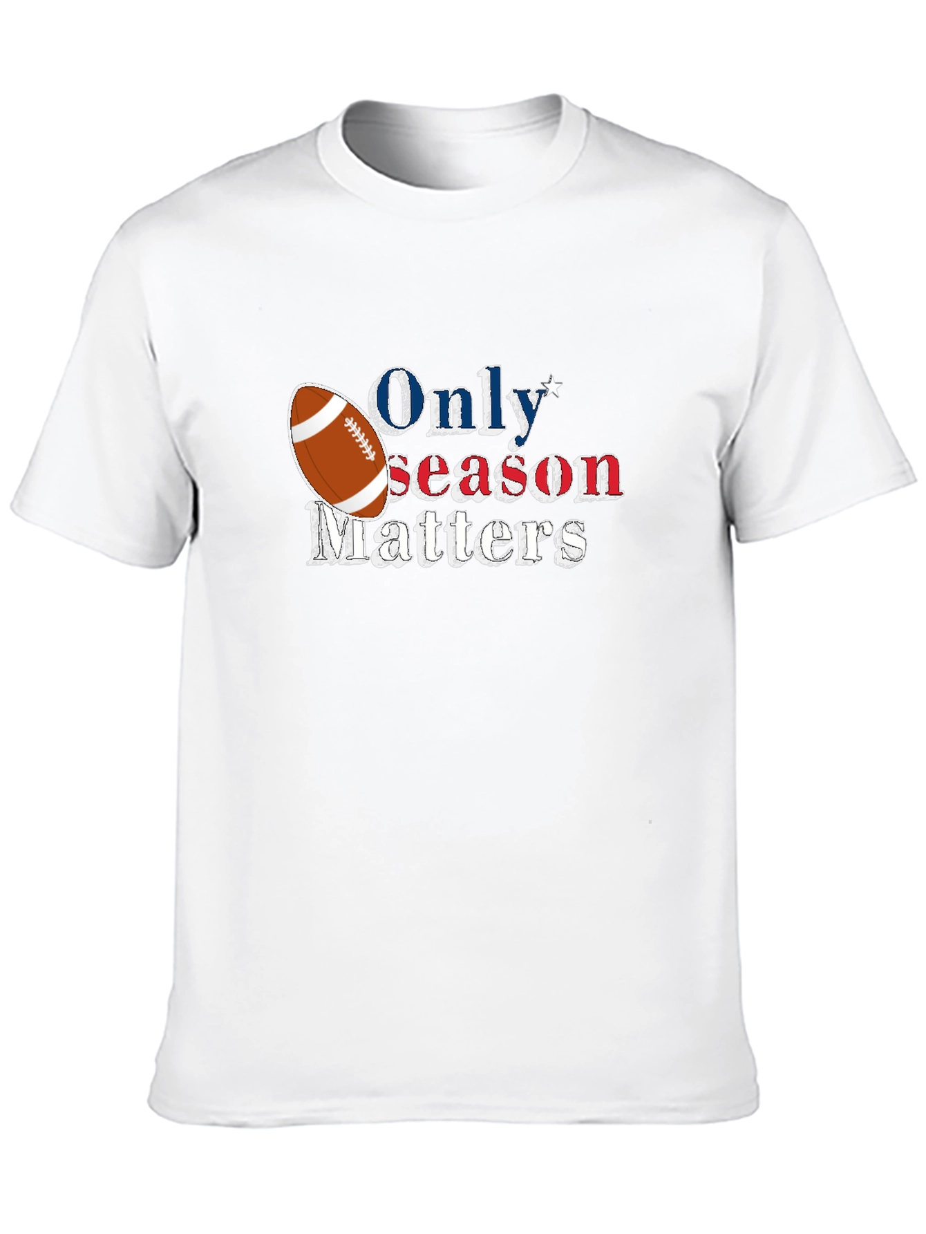 Black Football Season Matters T-Shirt view 10
