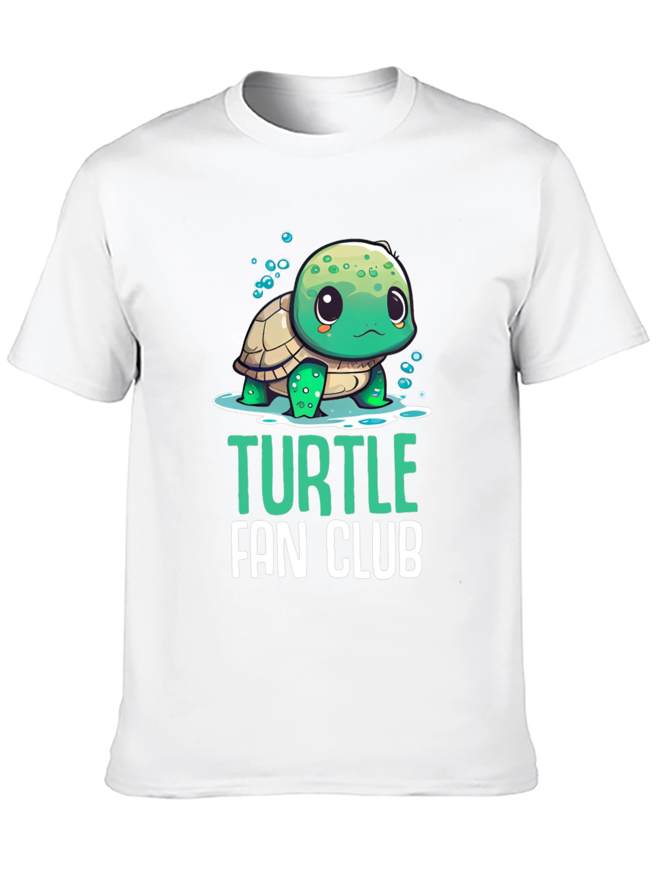 Black Turtle Fan Club Black T-Shirt view 10